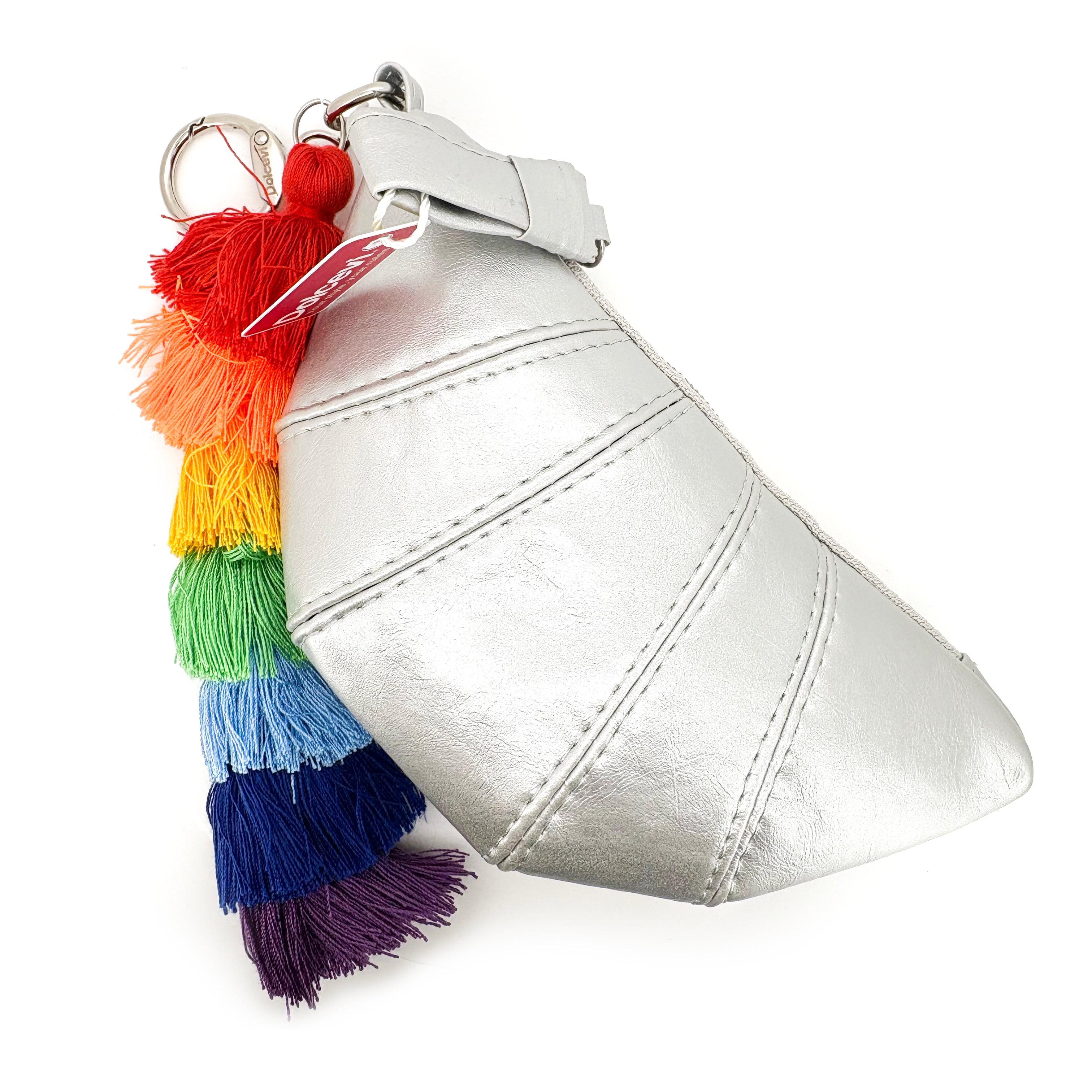 Rainbow Tassel Wristlet Charm