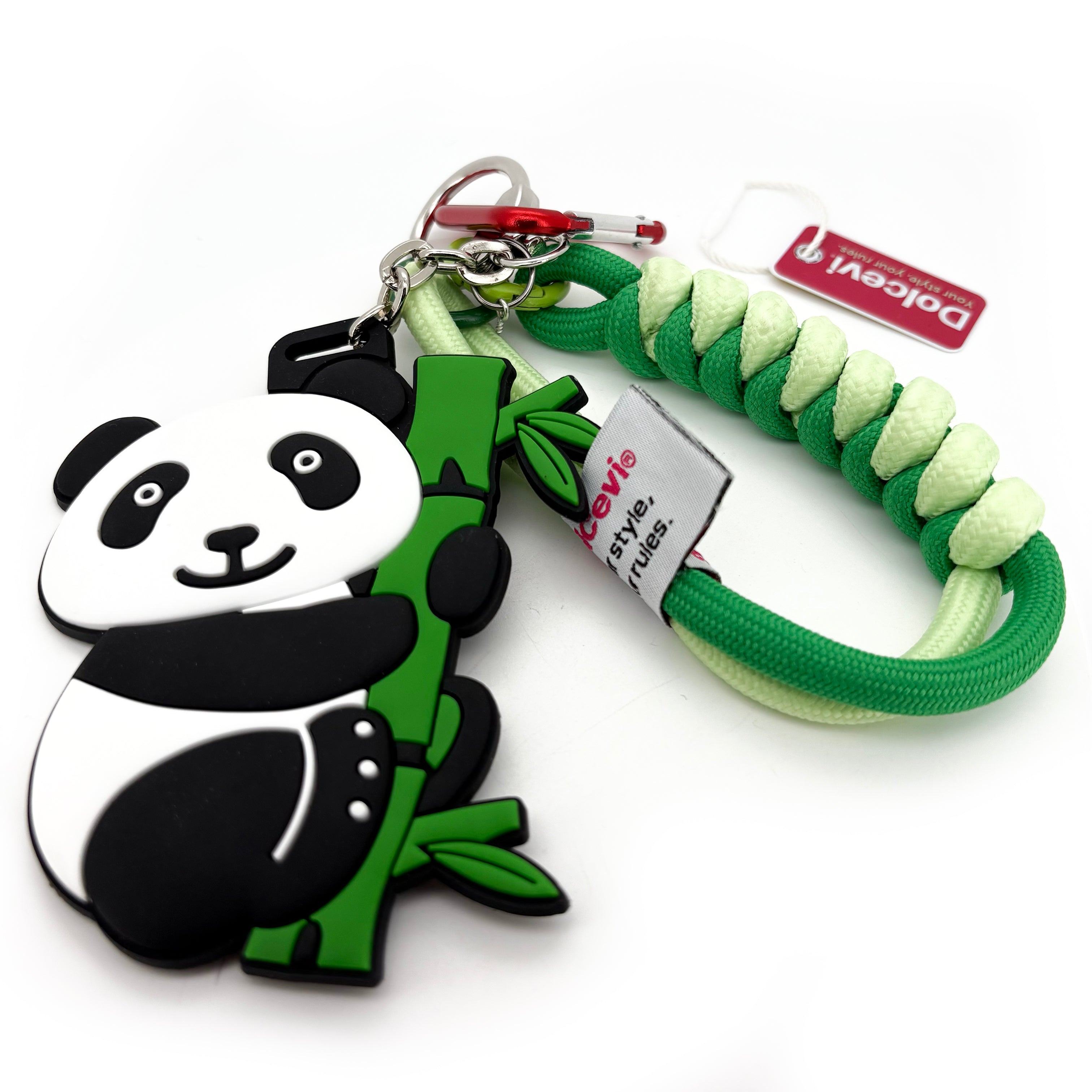 Panda & Bamboo Key Charm