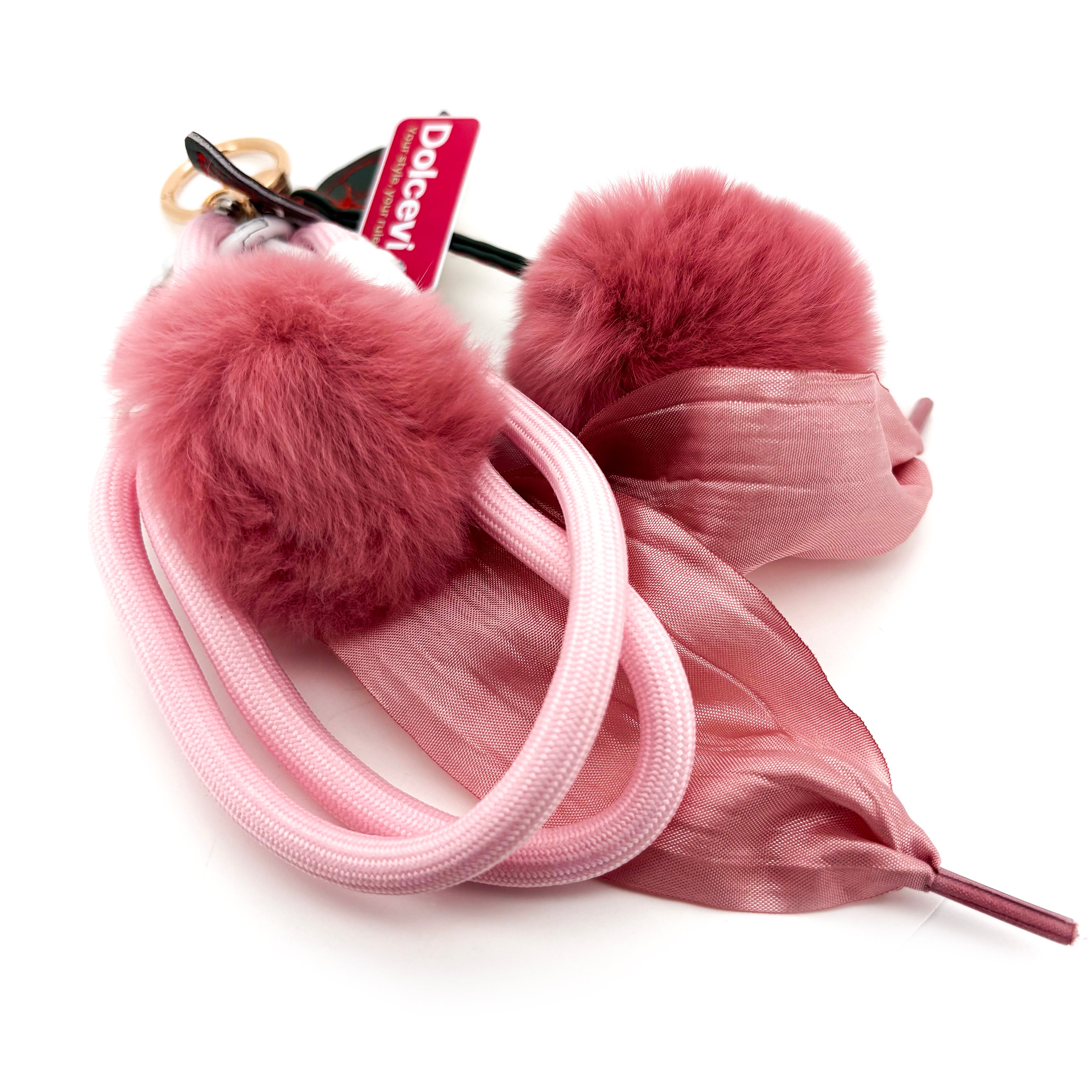Velvet Cherry Bag Charm