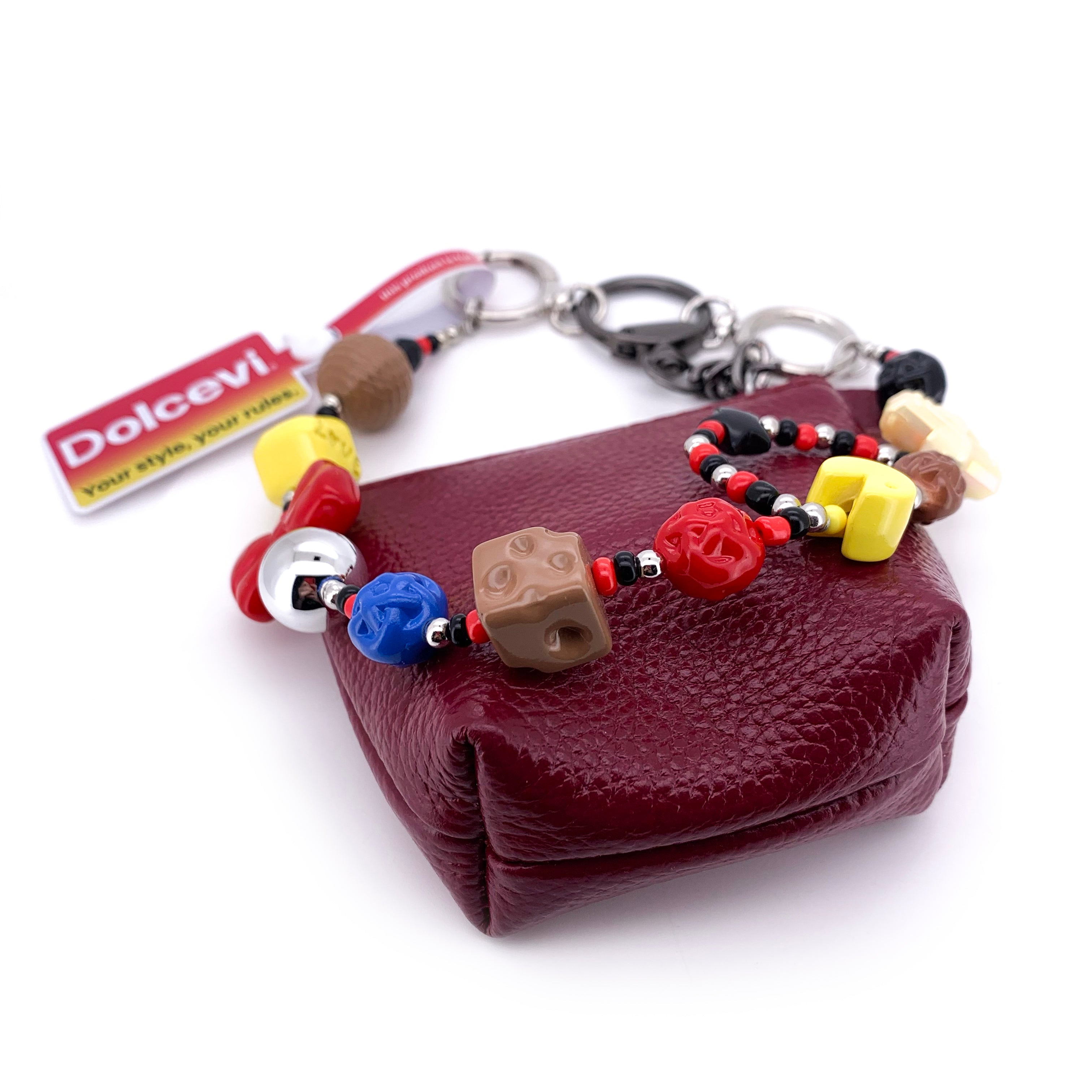 Beaded Delight Bag Charm