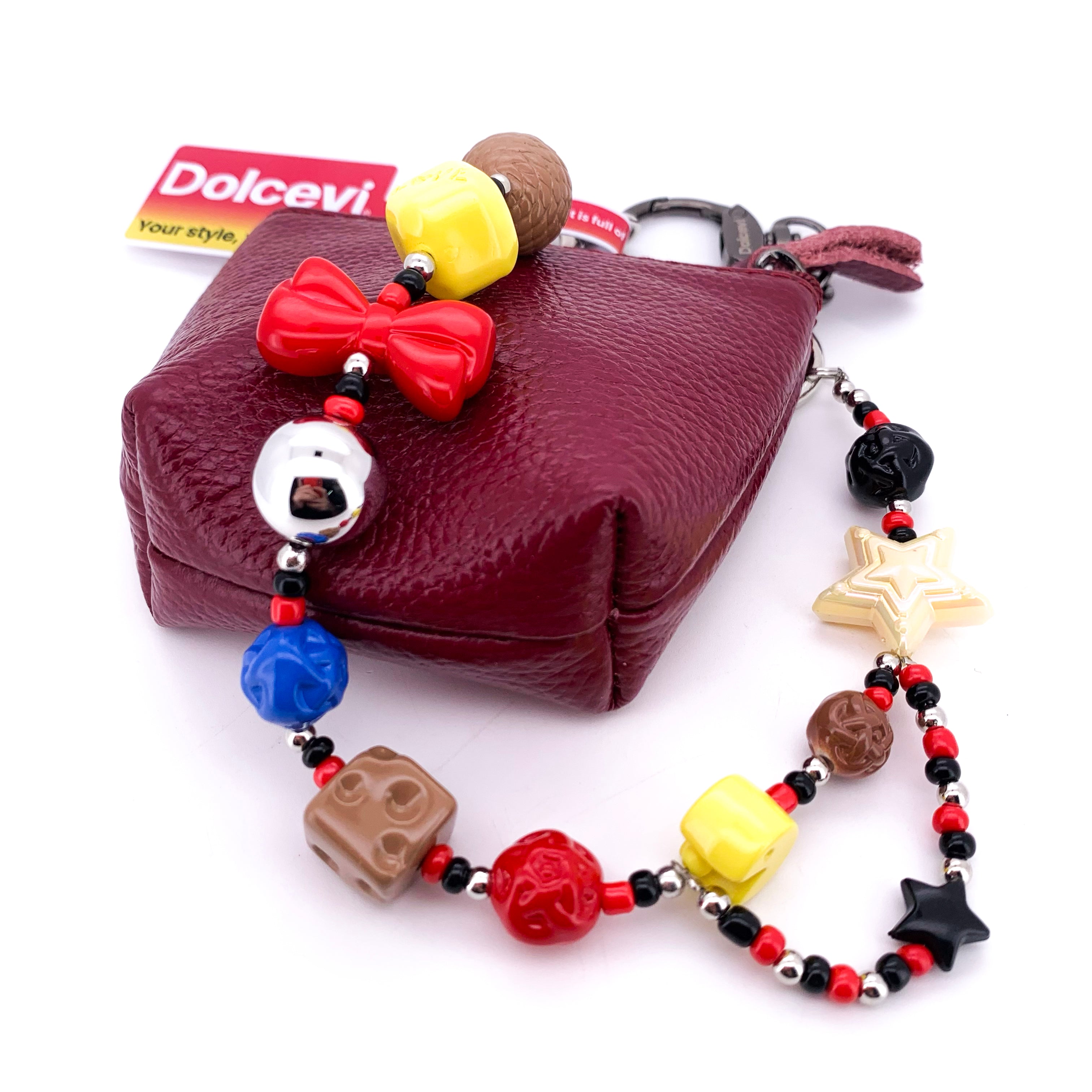 Beaded Delight Bag Charm