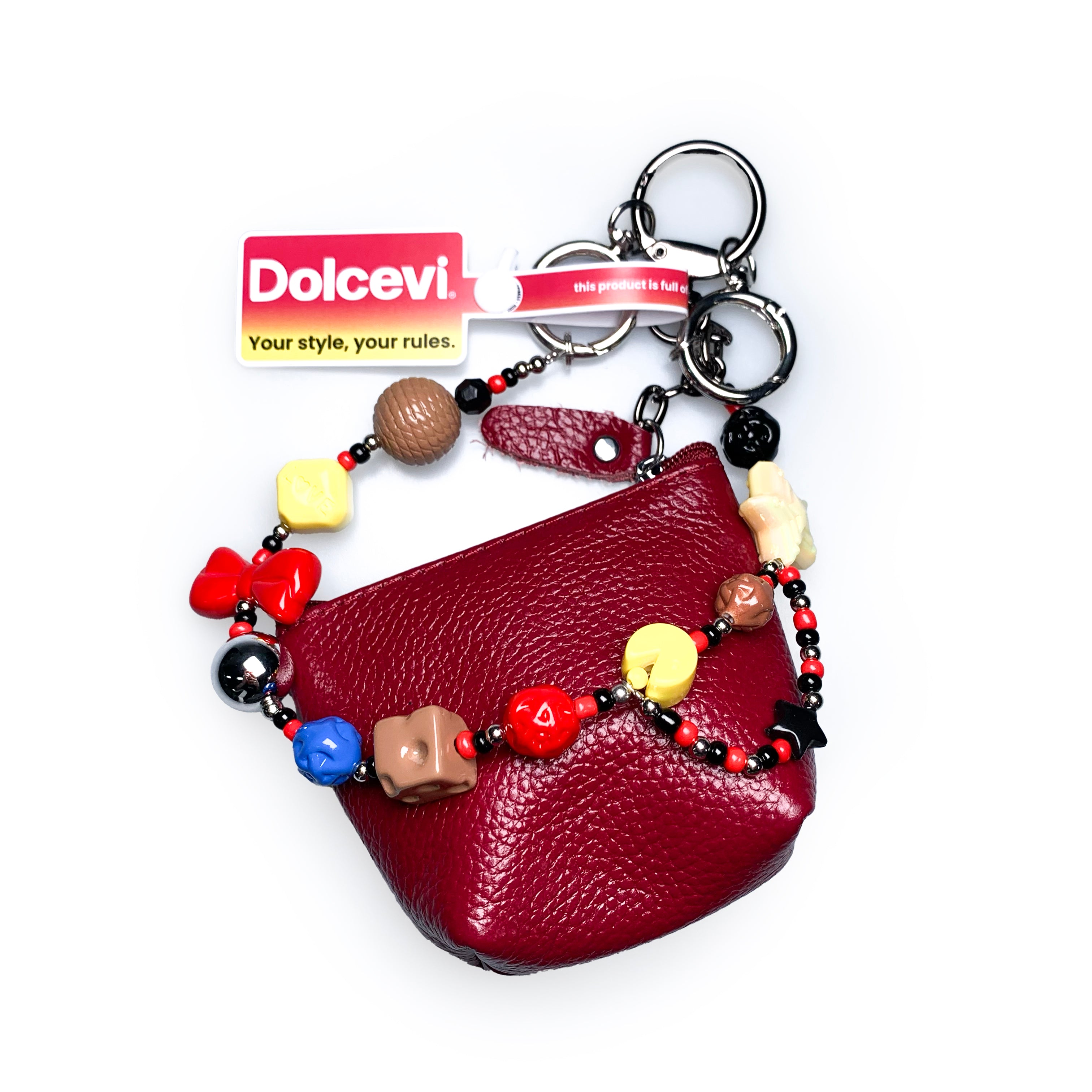 Beaded Delight Bag Charm