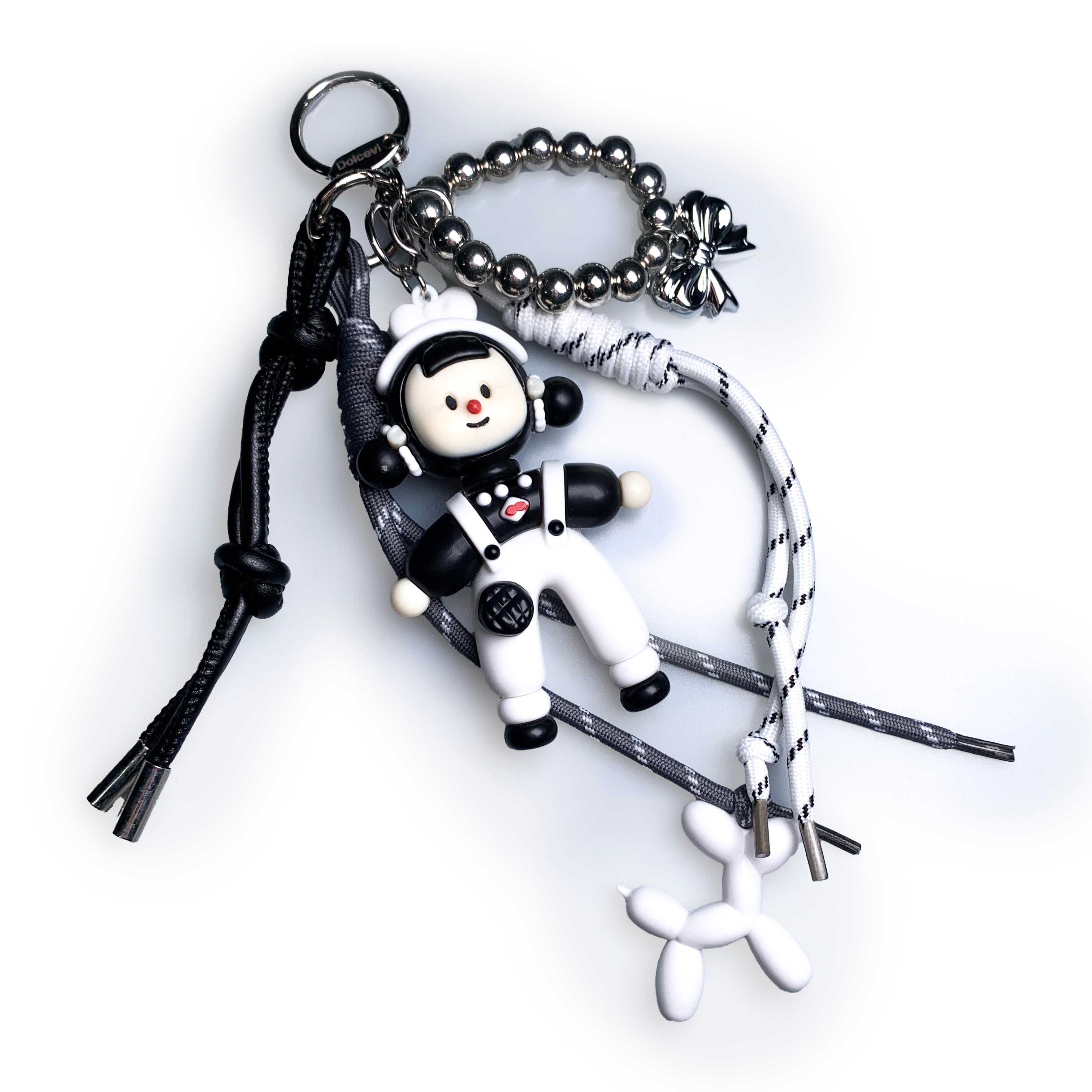 Astronaut Puppy Bag Charm