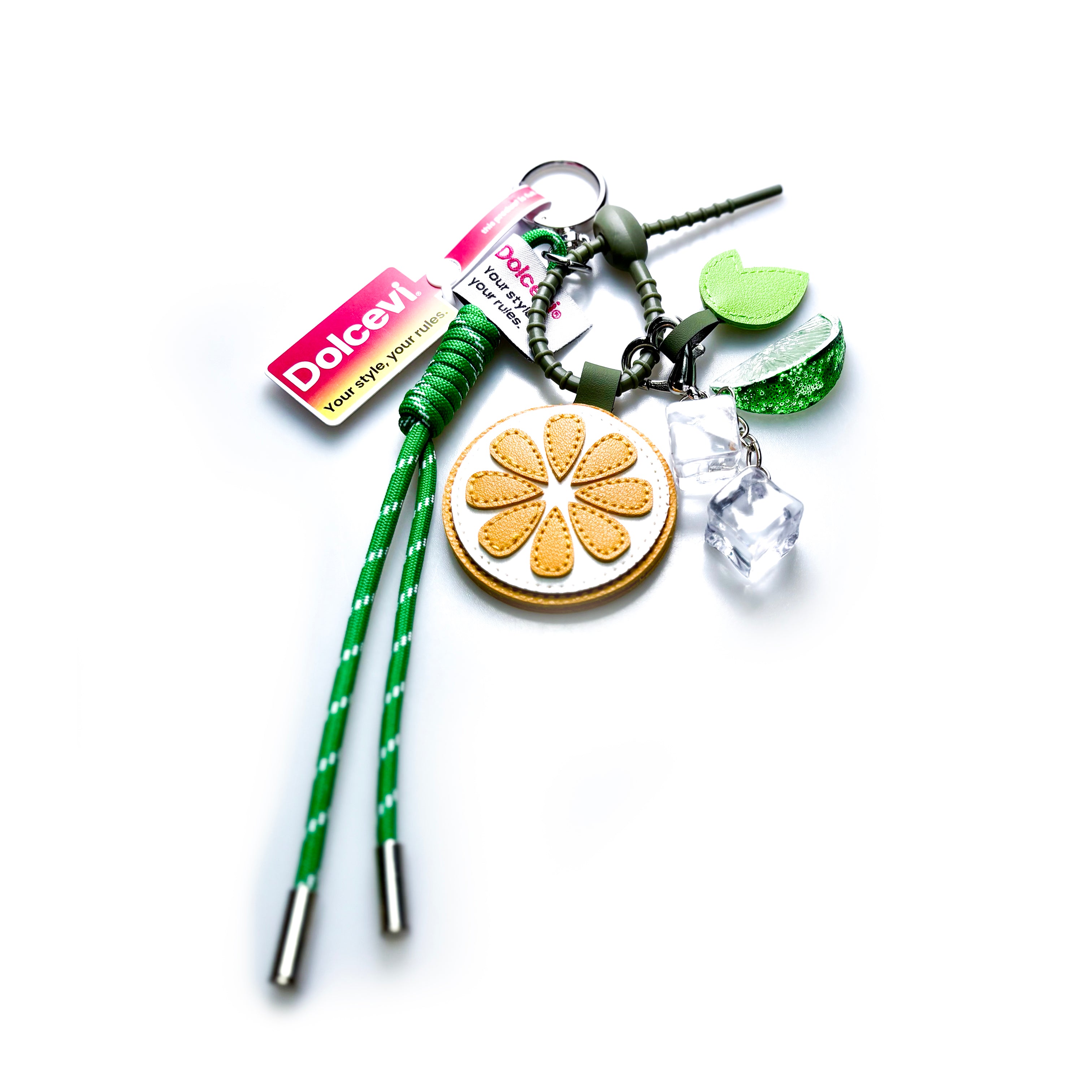 Citrus Slice Keychain