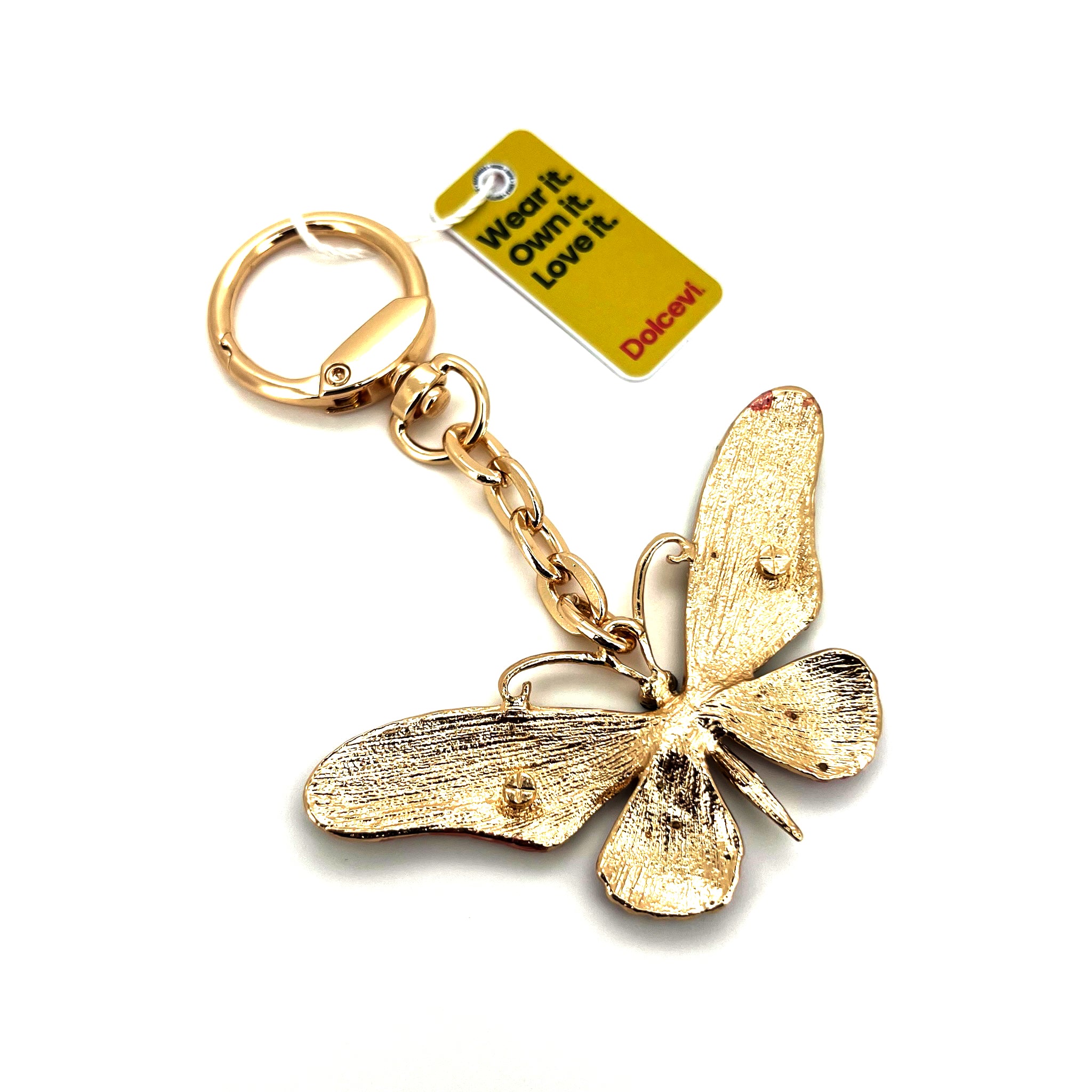 Shiny Colorful Butterfly Charm