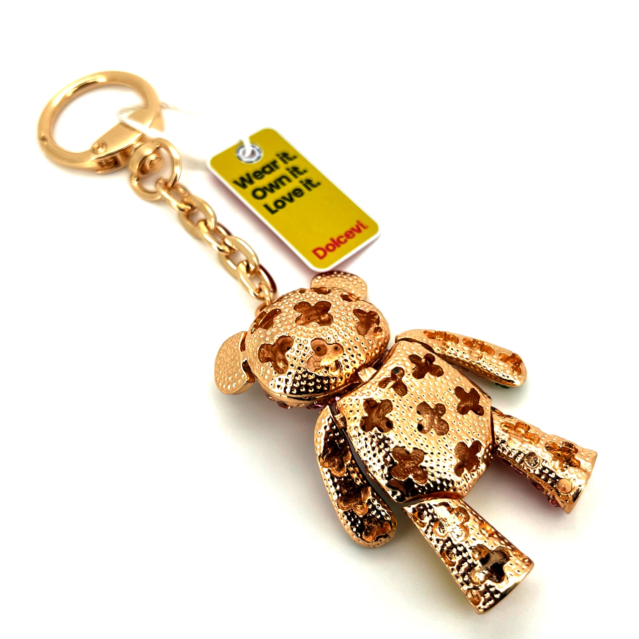 Shiny Colorful Bear Charm