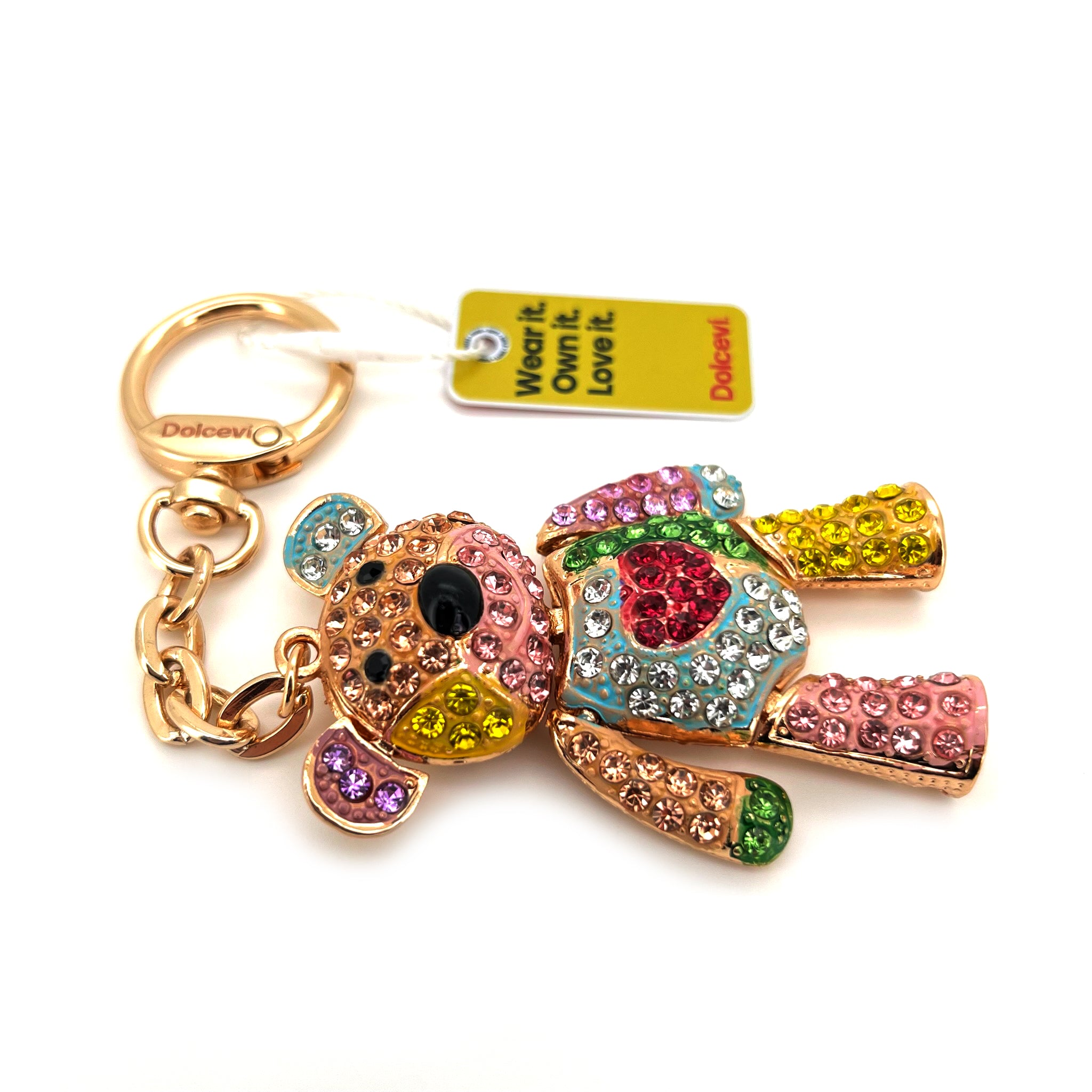 Shiny Colorful Bear Charm