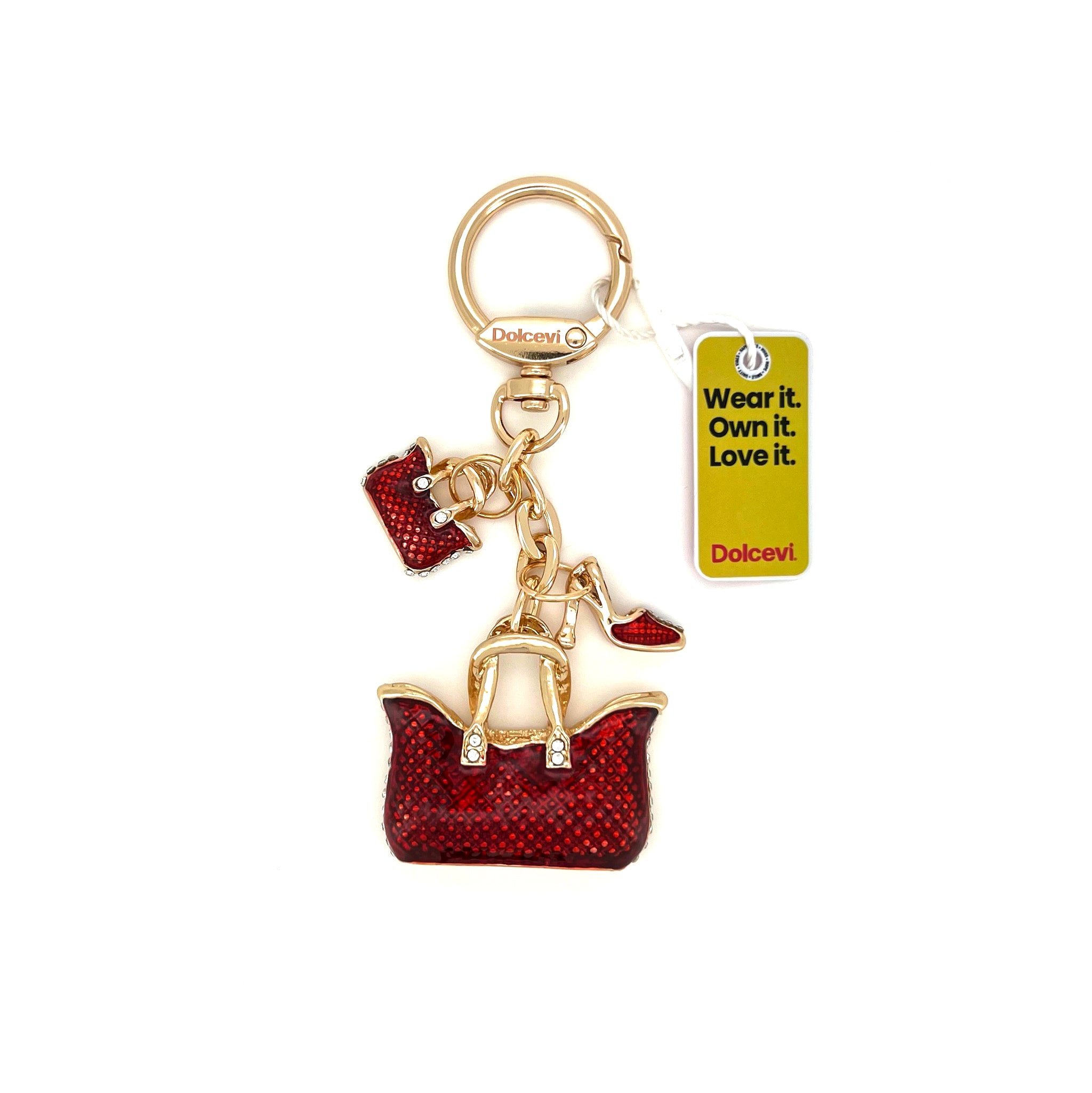 Chic Handbag & Heel Charm