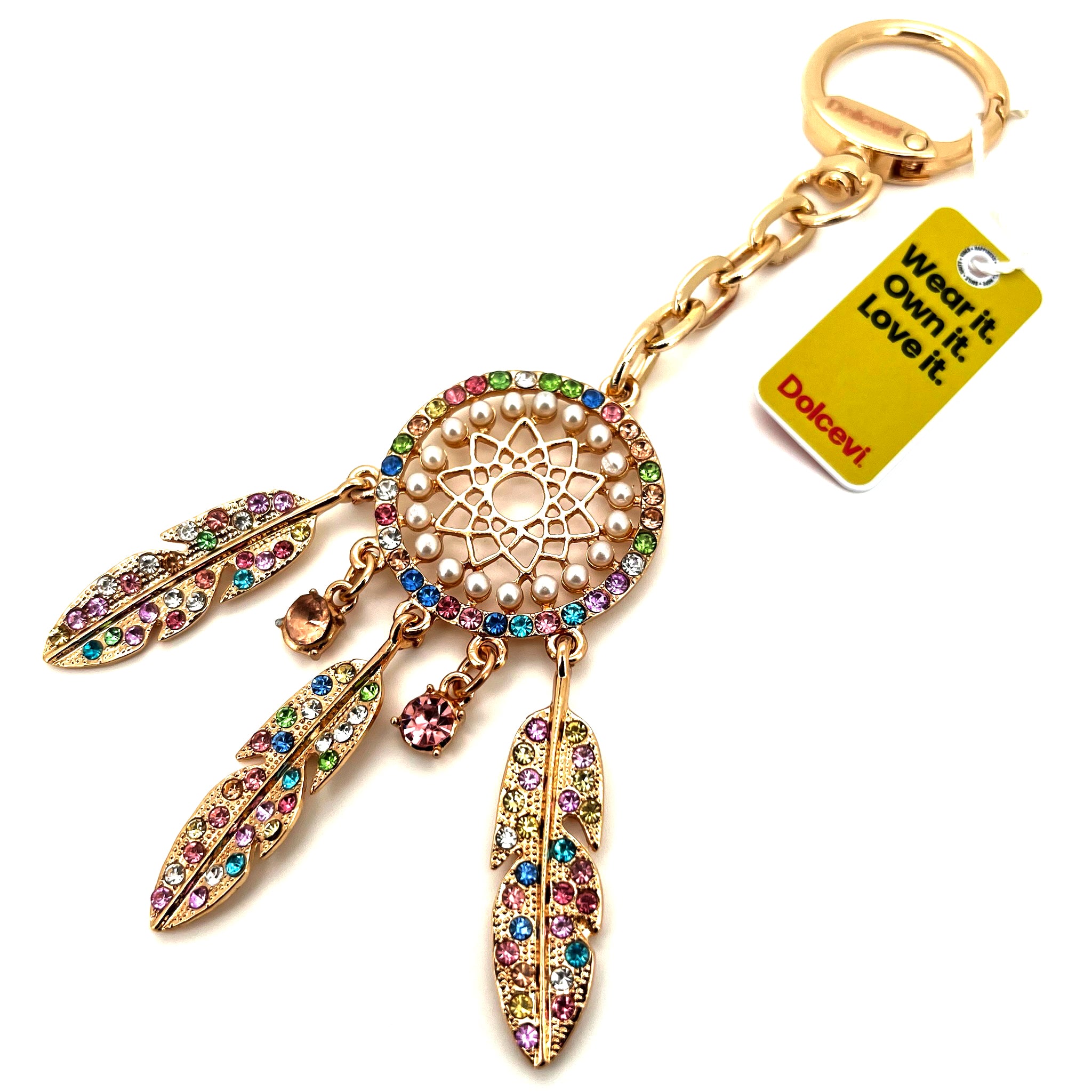 Colorful Dreamcatcher Charm