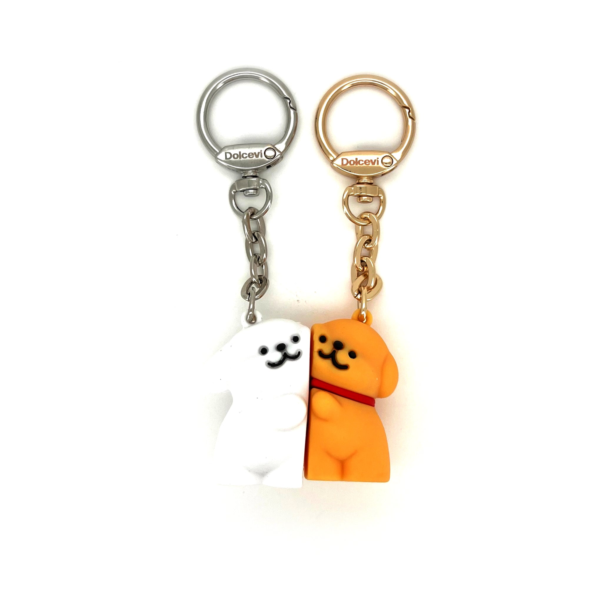 Cute Couple Dog Charms