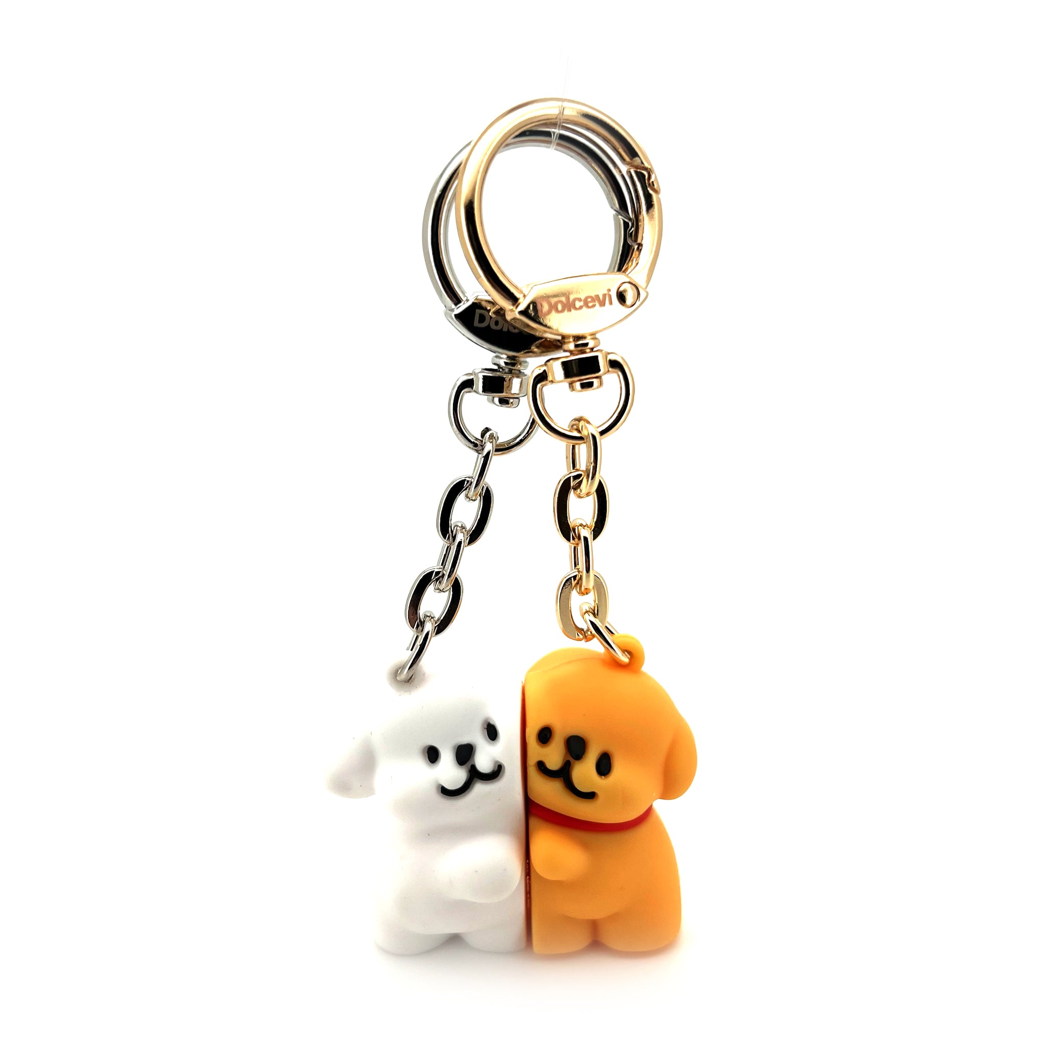 Cute Couple Dog Charms
