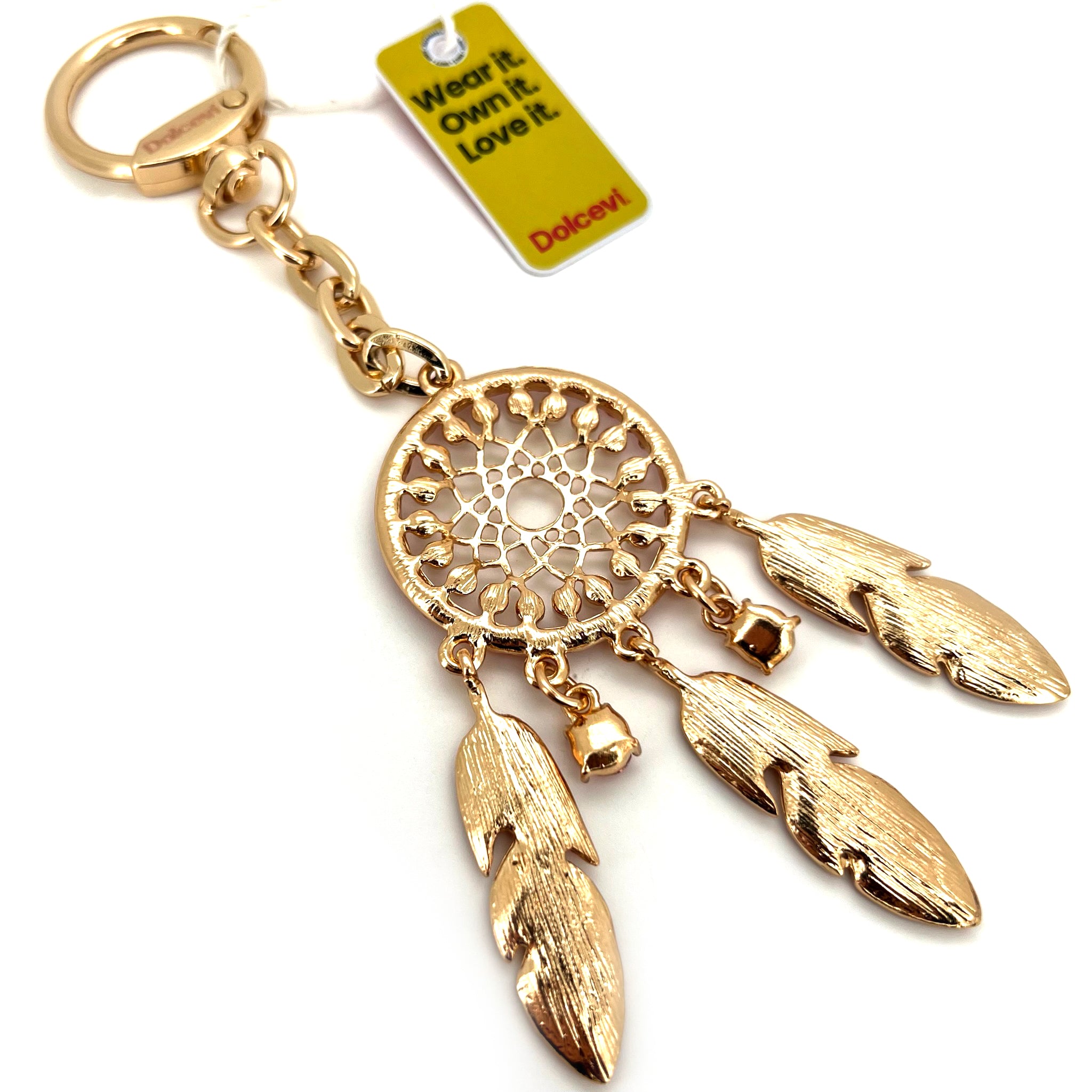 Pink Dreamcatcher Charm