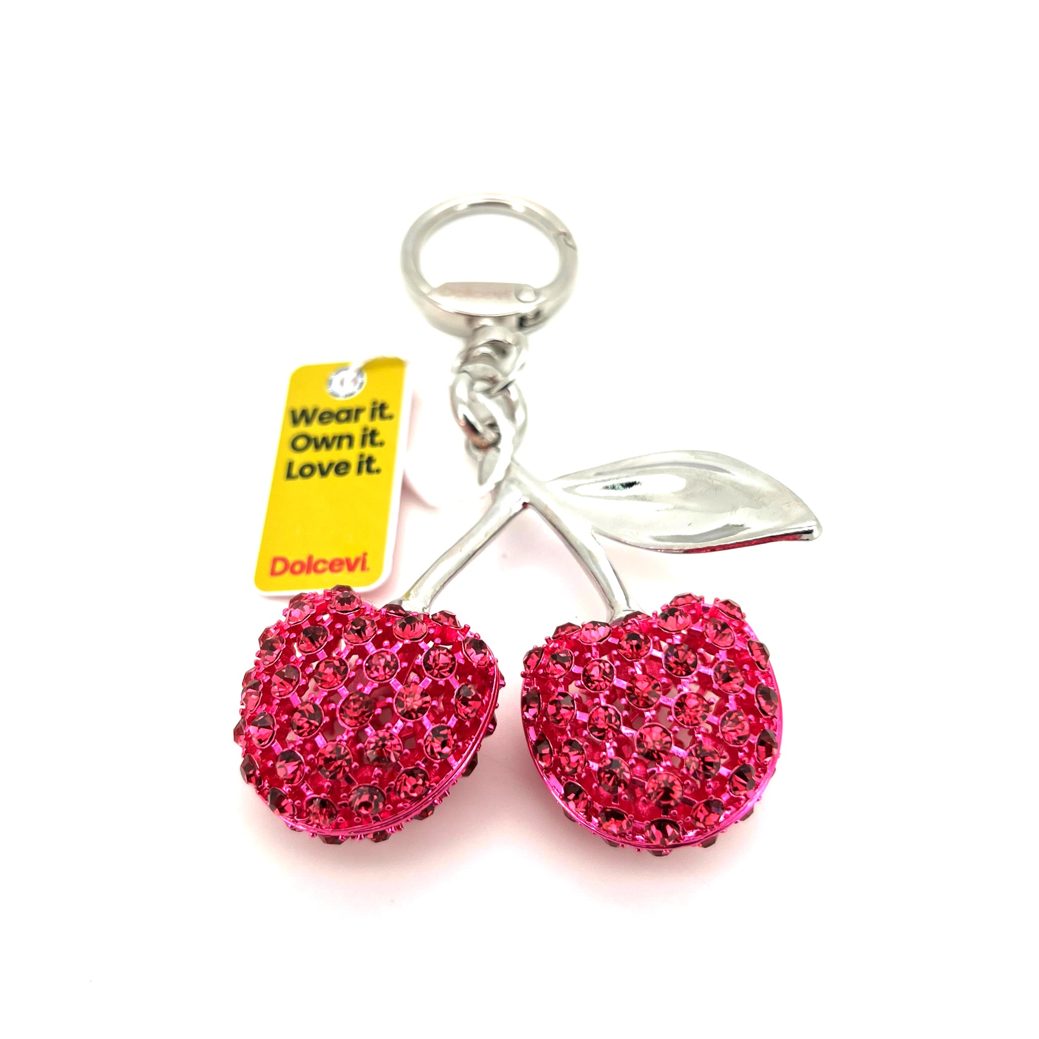 Fuchsia Sparkling Cherry Charm