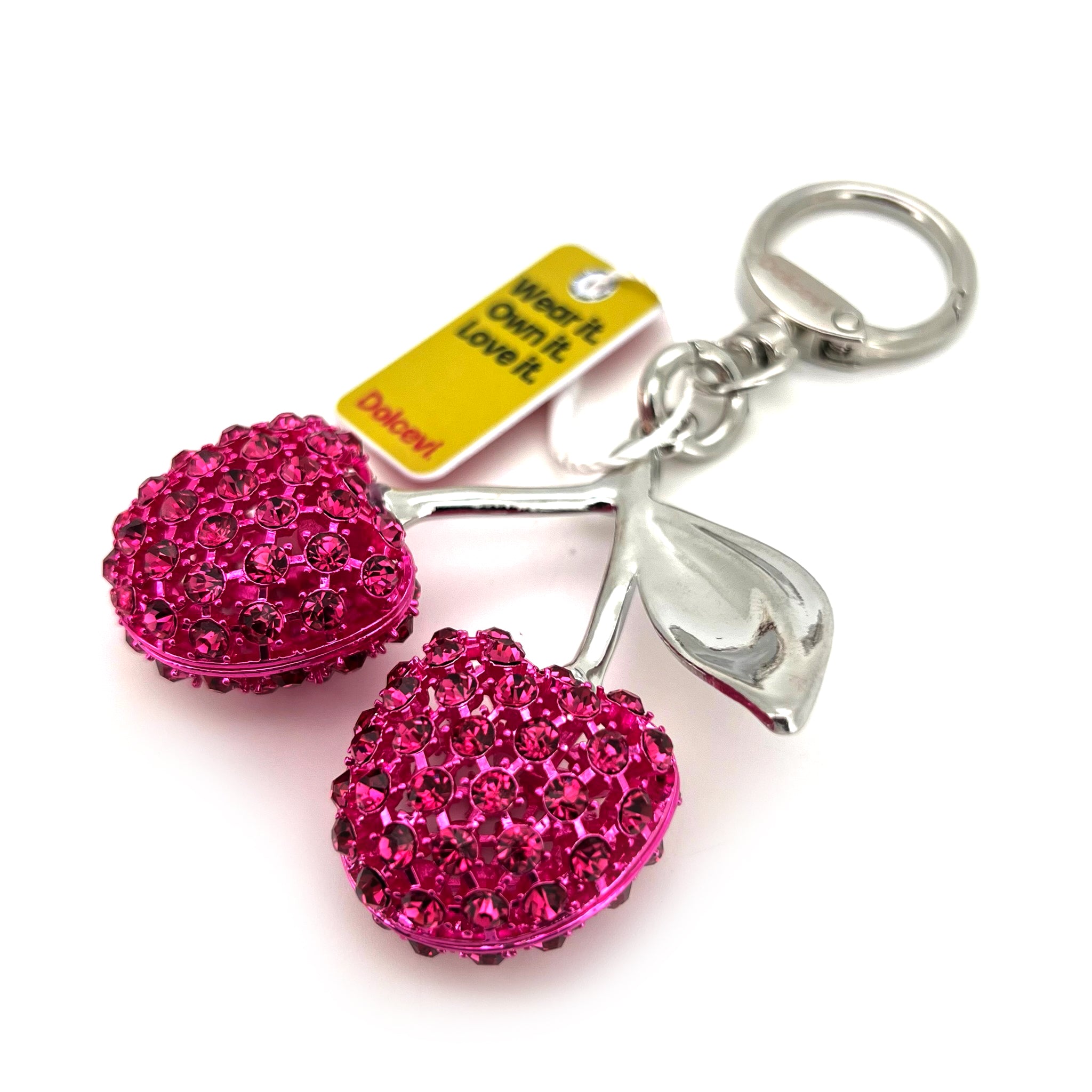 Fuchsia Sparkling Cherry Charm