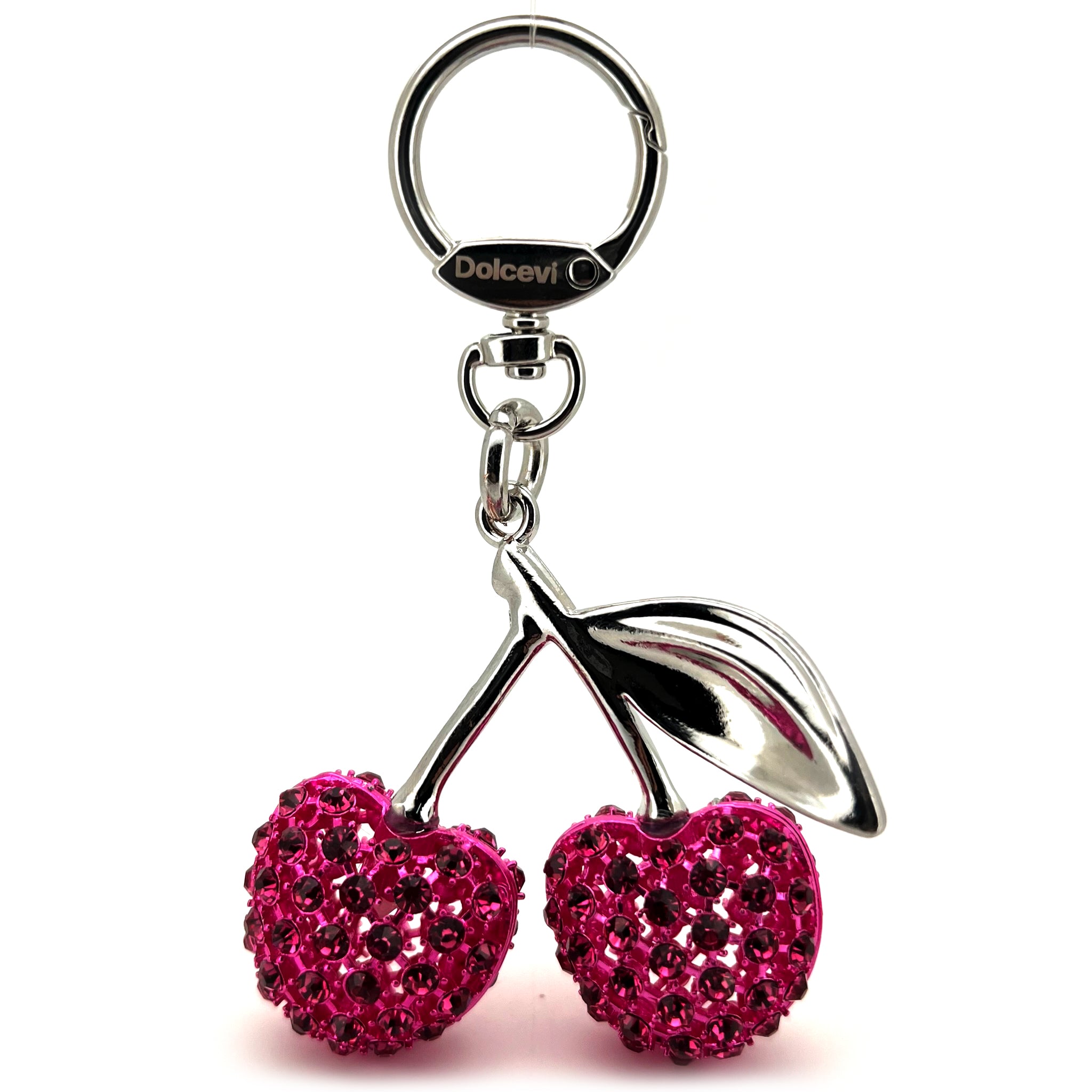 Fuchsia Sparkling Cherry Charm