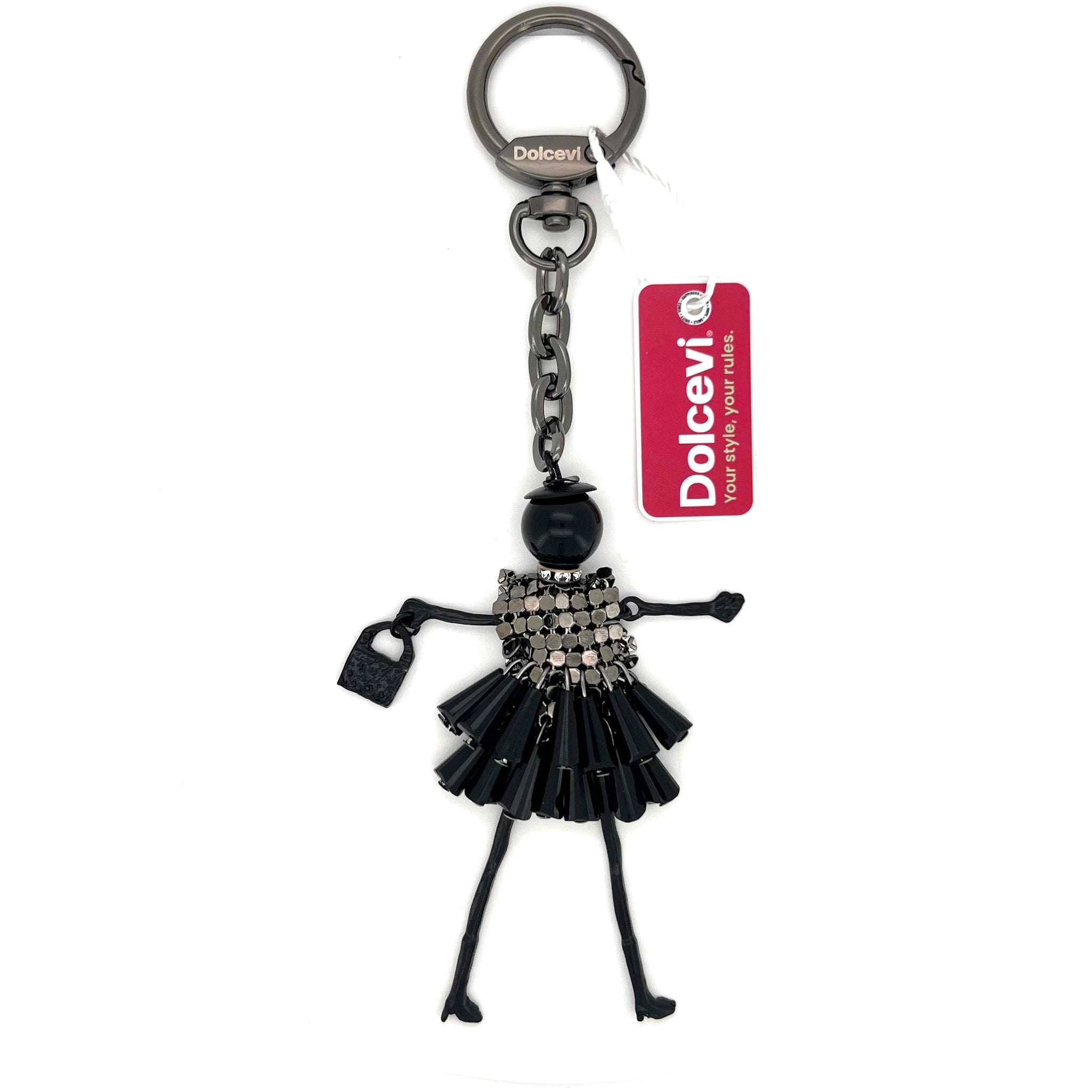 Fancy Black Dress Charm