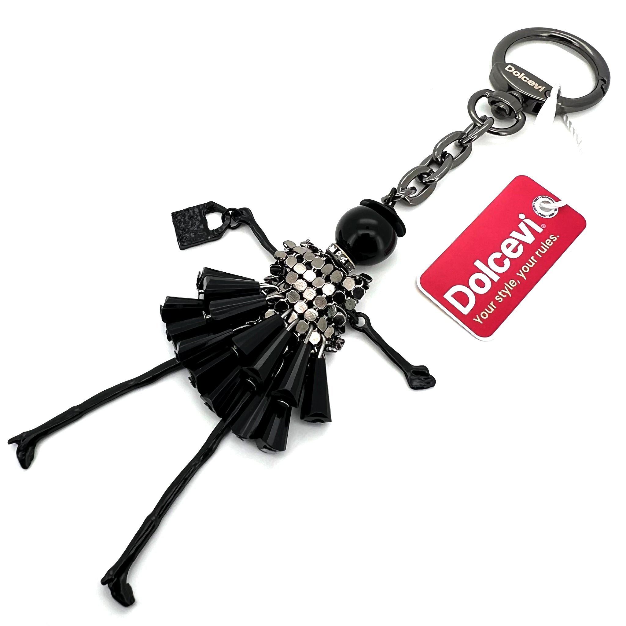 Fancy Black Dress Charm