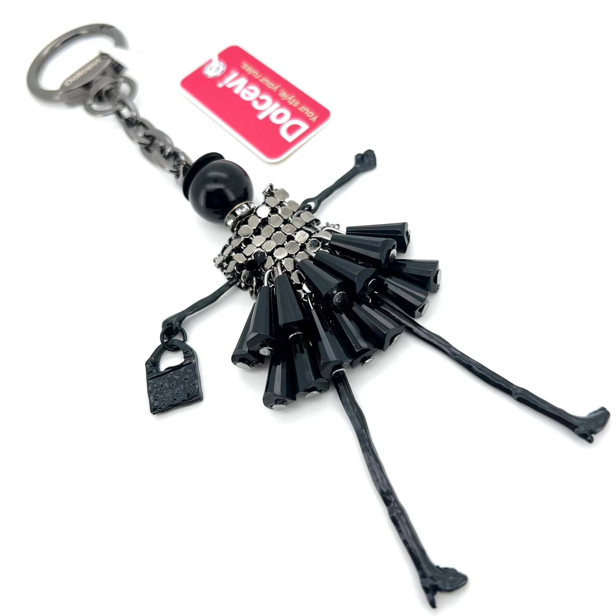 Fancy Black Dress Charm