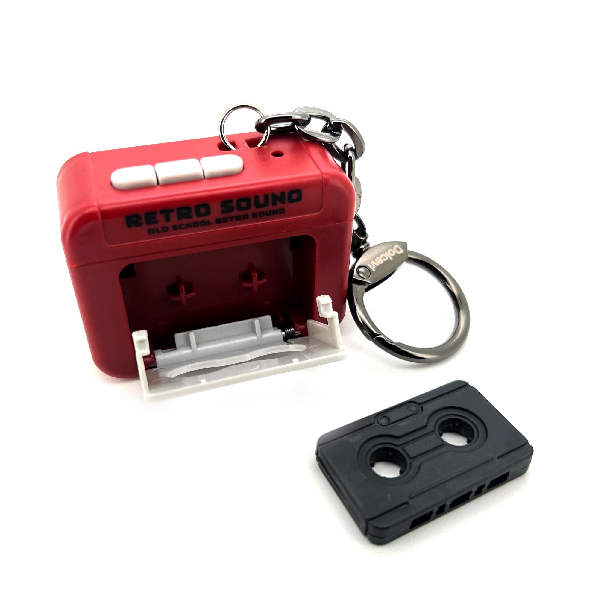 Retro Beat Cassette Charm