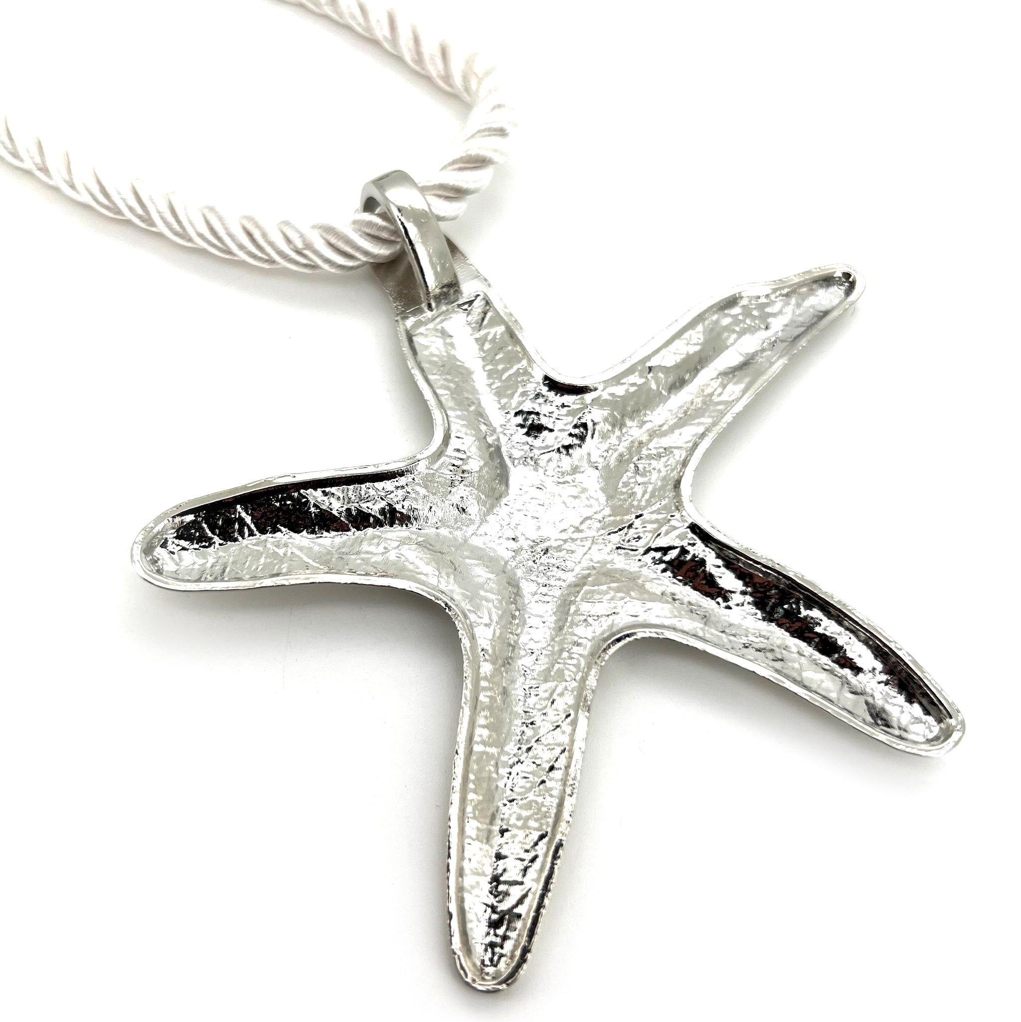 Silver Starfish Charm