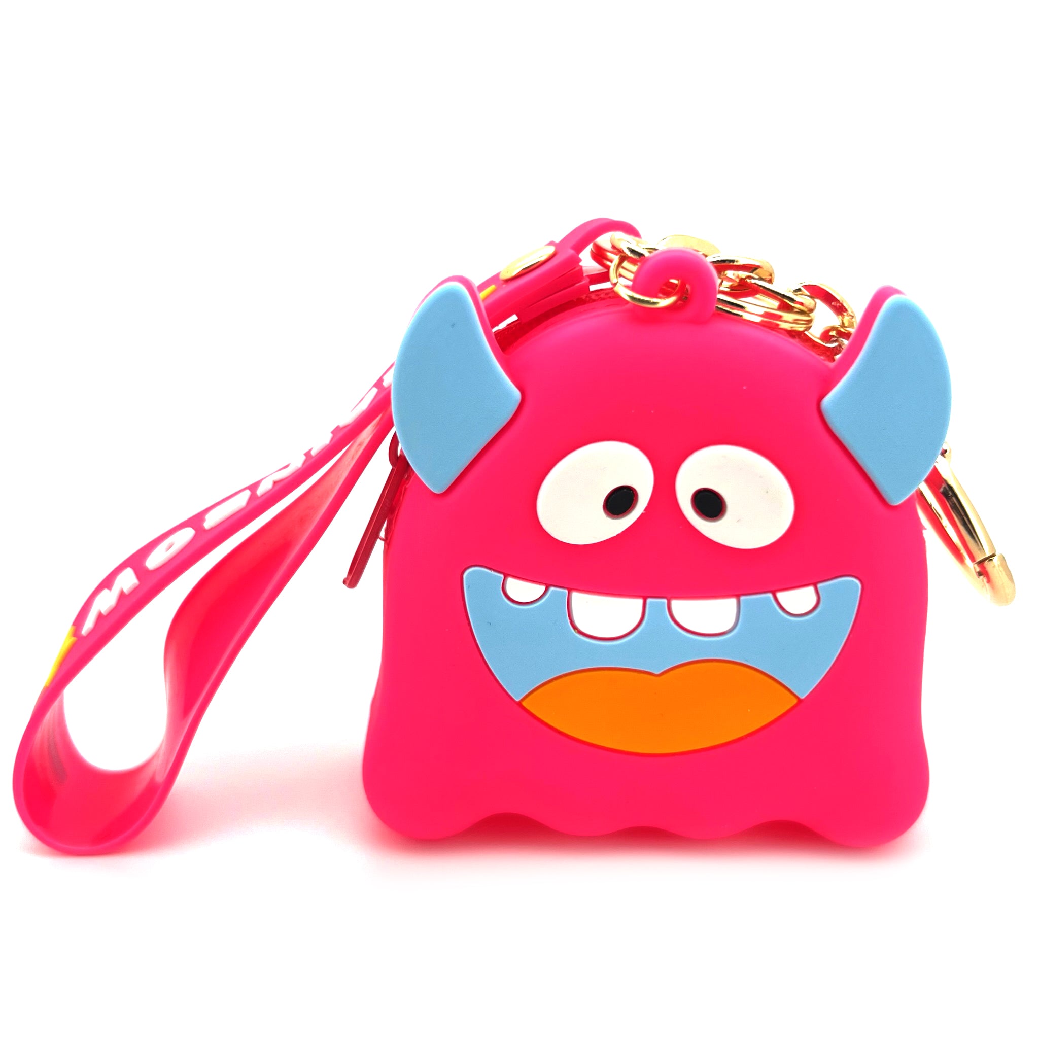 Neon Pink Monster Charm
