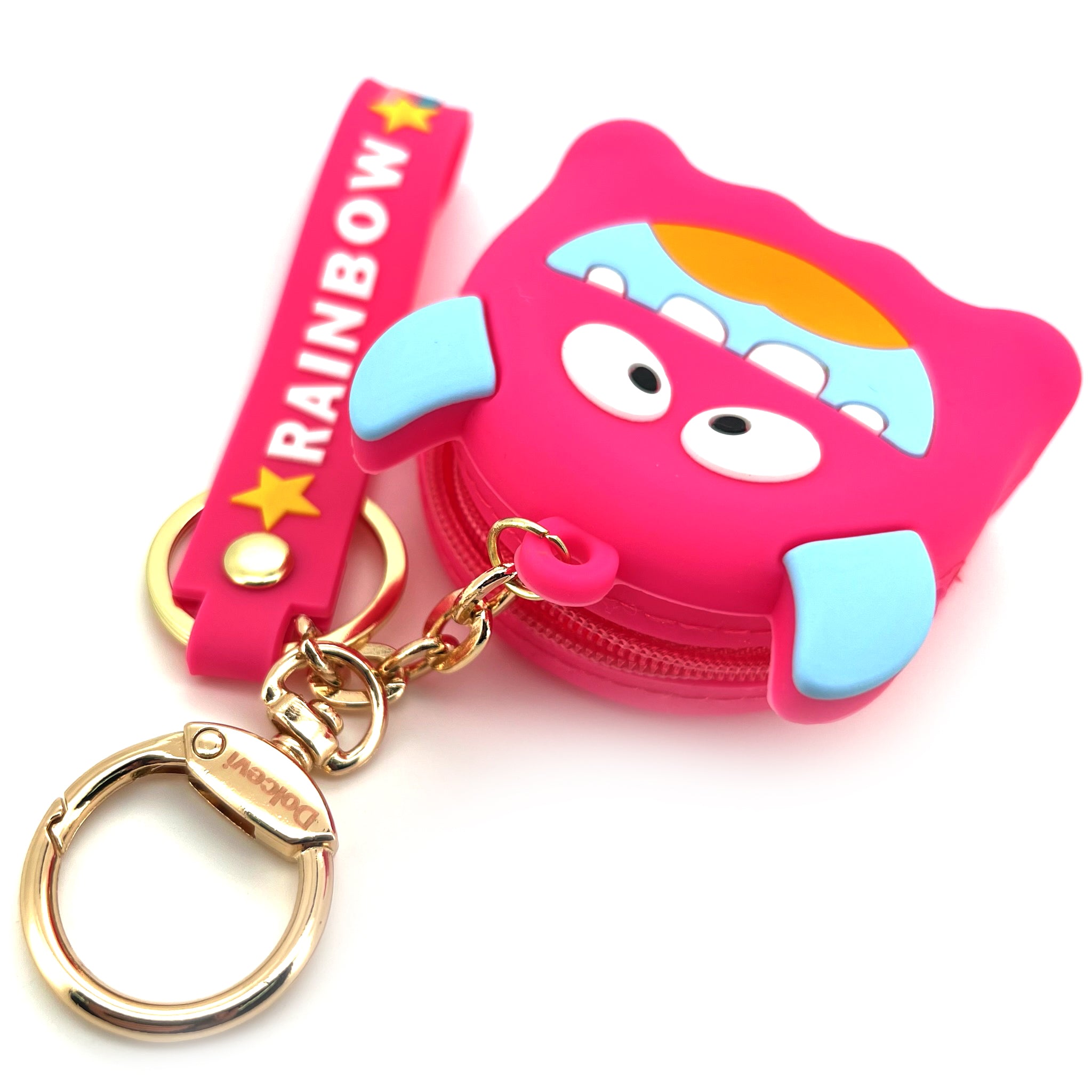 Neon Pink Monster Charm