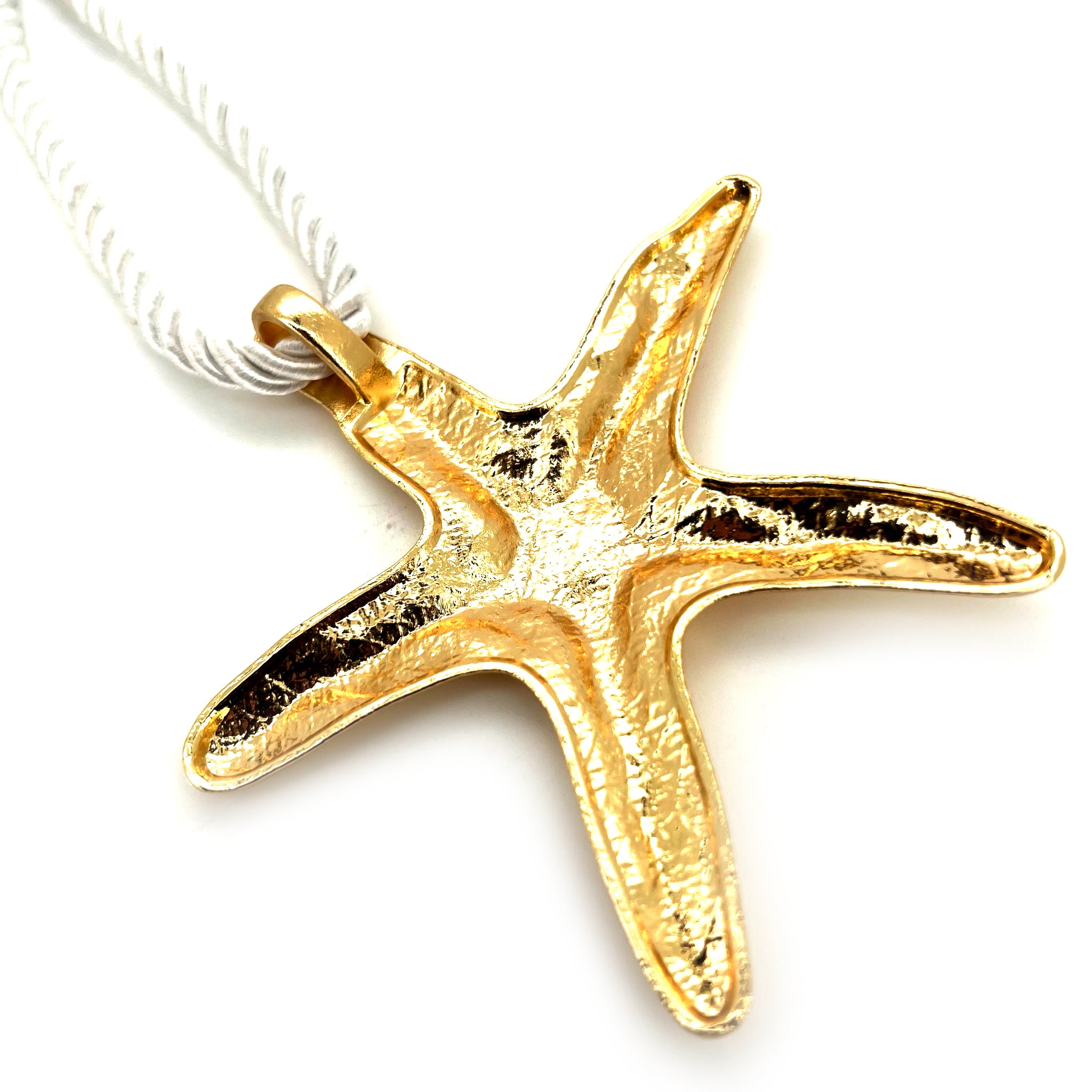 Gold Starfish Charm