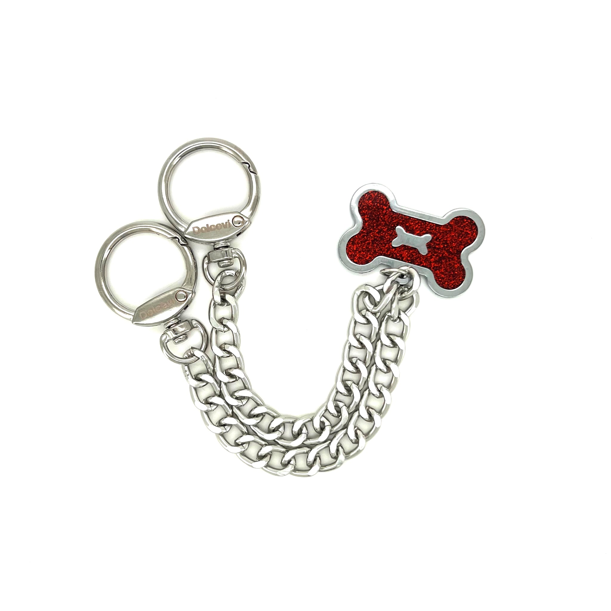 Shiny Red Bone Charm