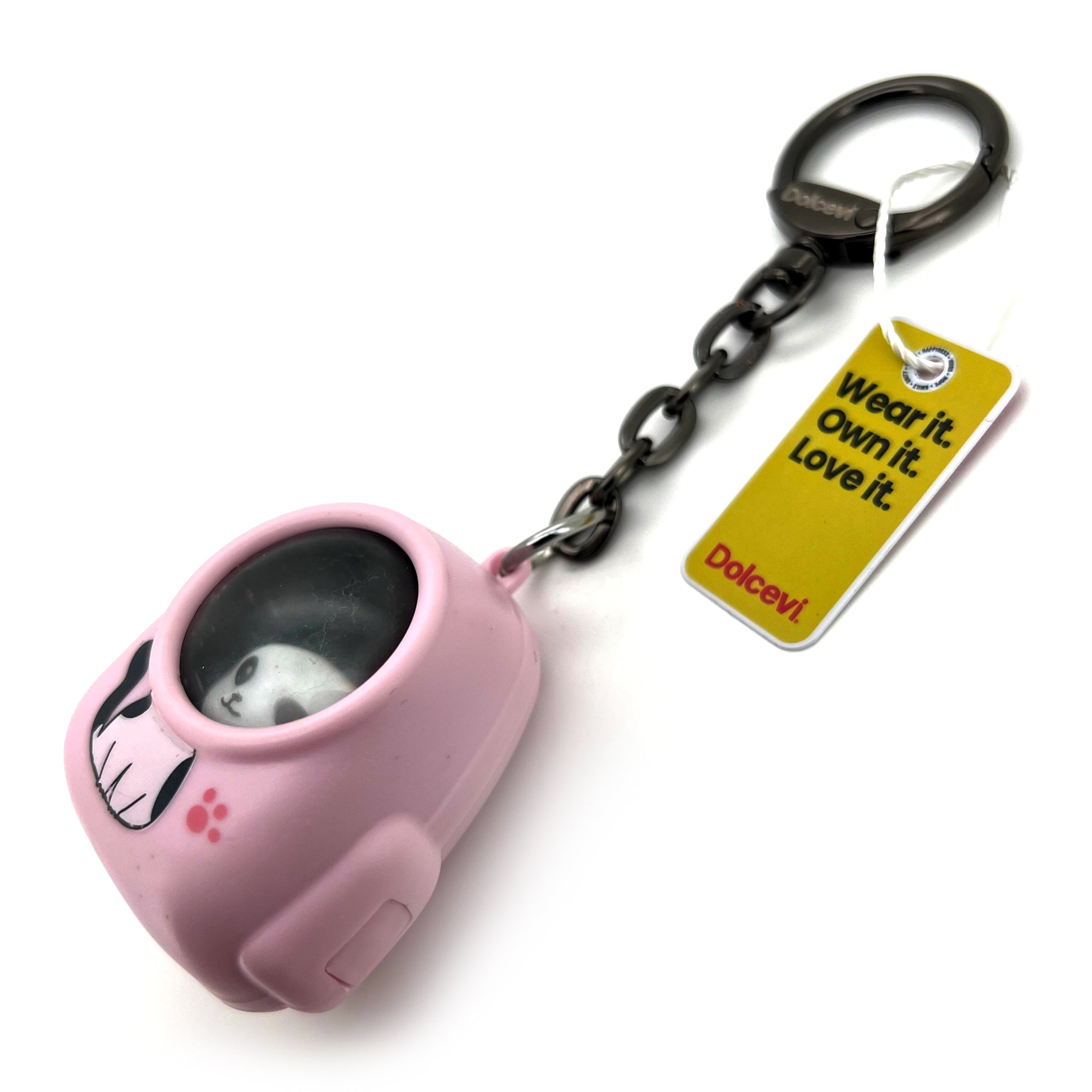 Pink Kitty Capsule Charm
