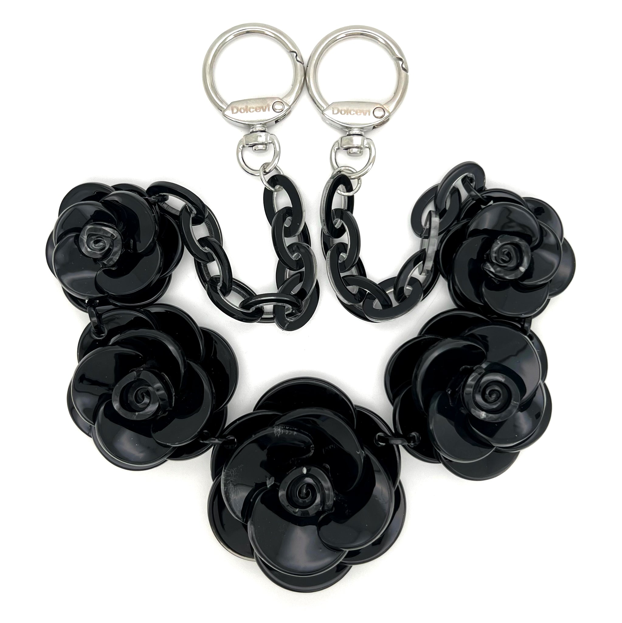 Midnight Rose Charm