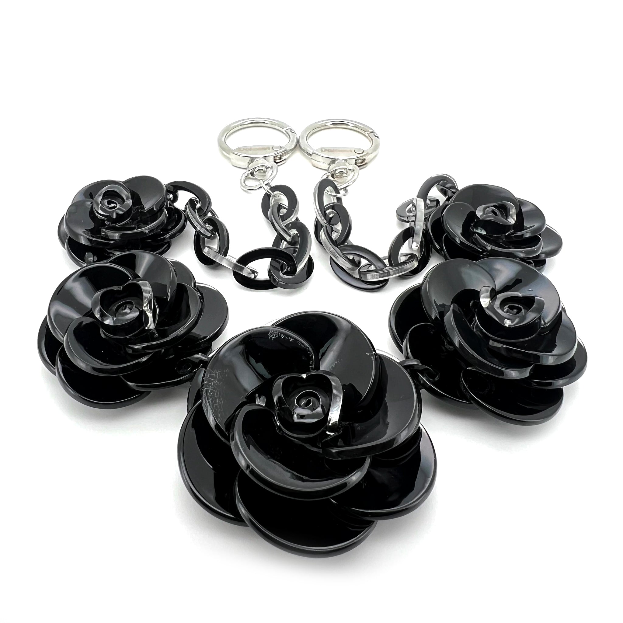Midnight Rose Charm
