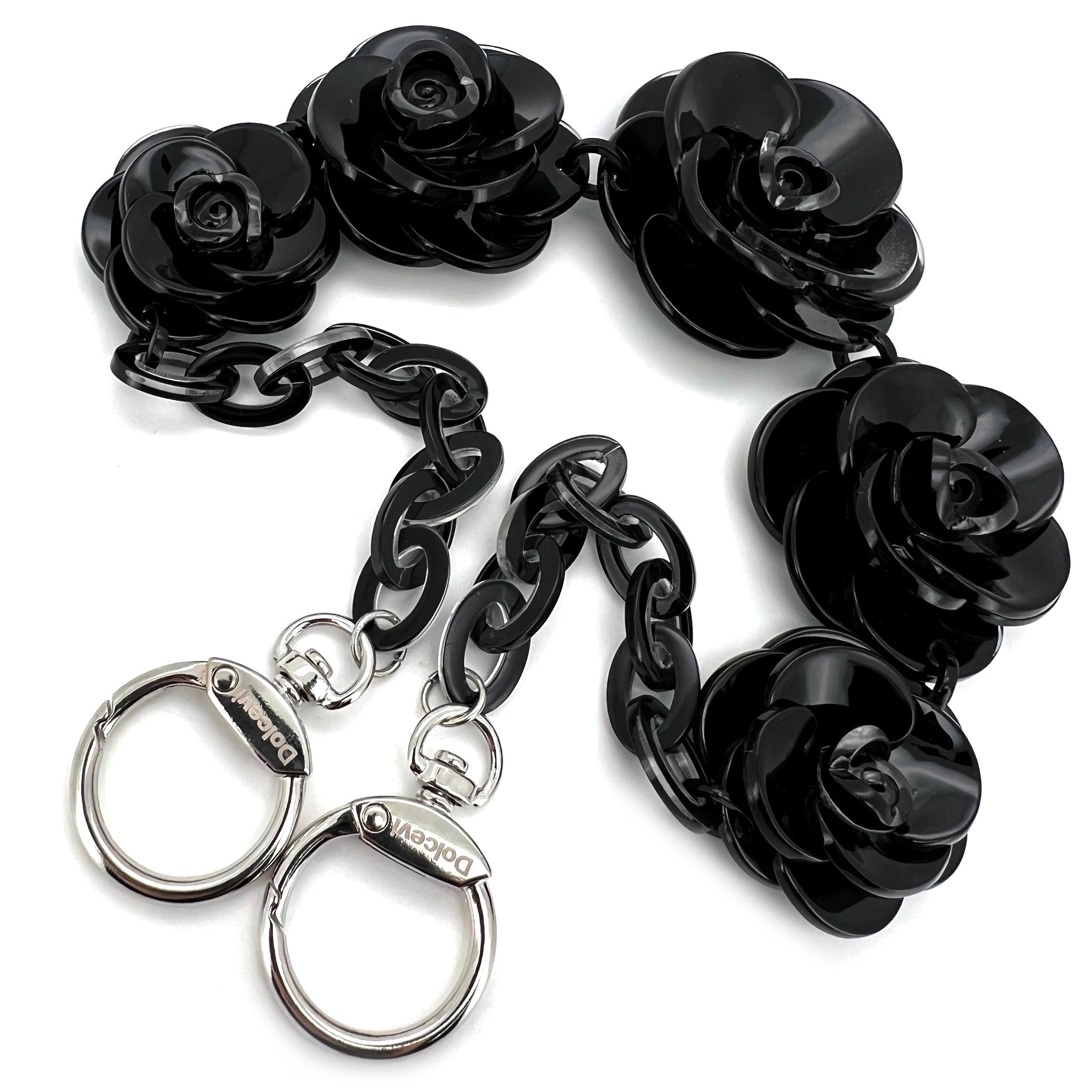 Midnight Rose Charm