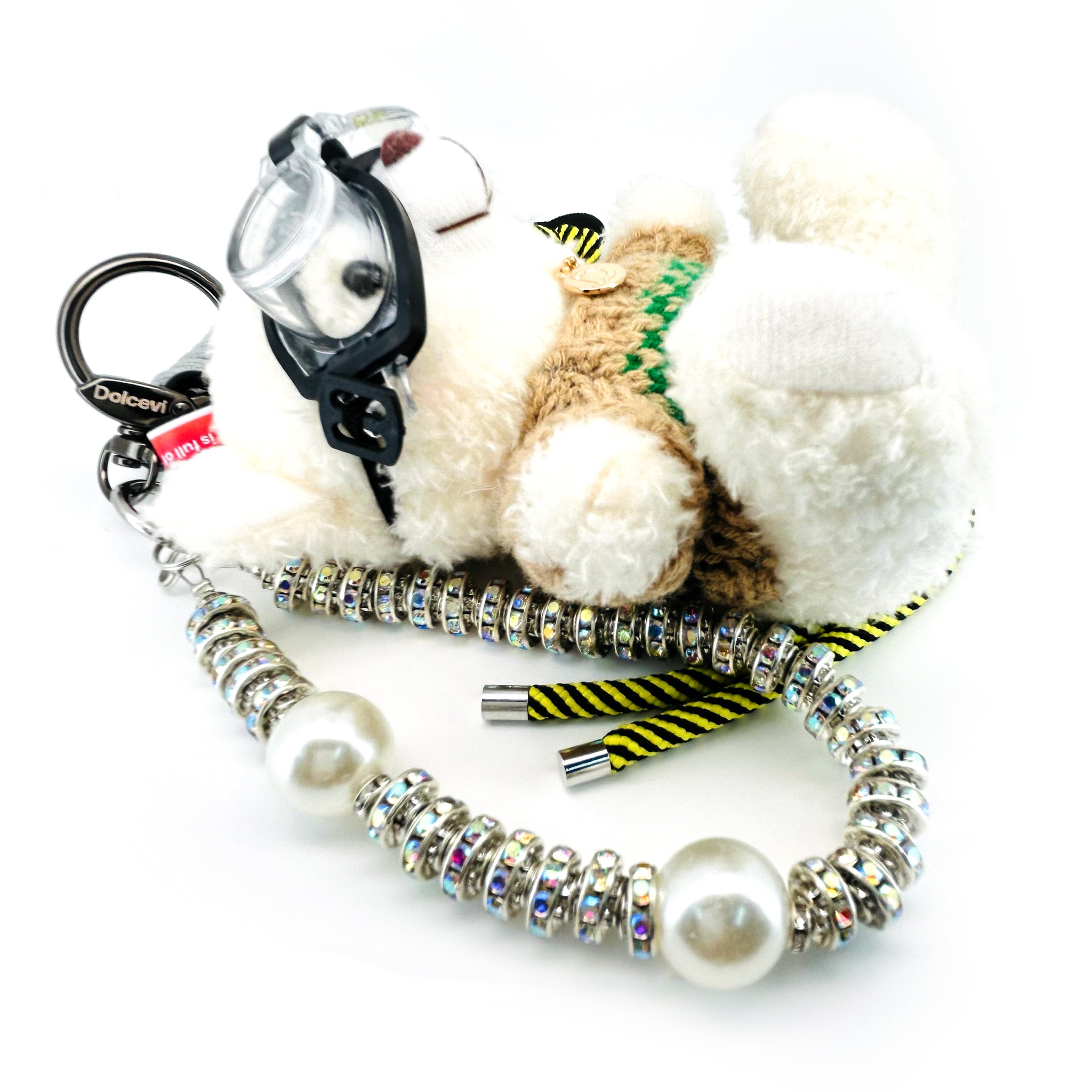 Adventure White Bear Charm
