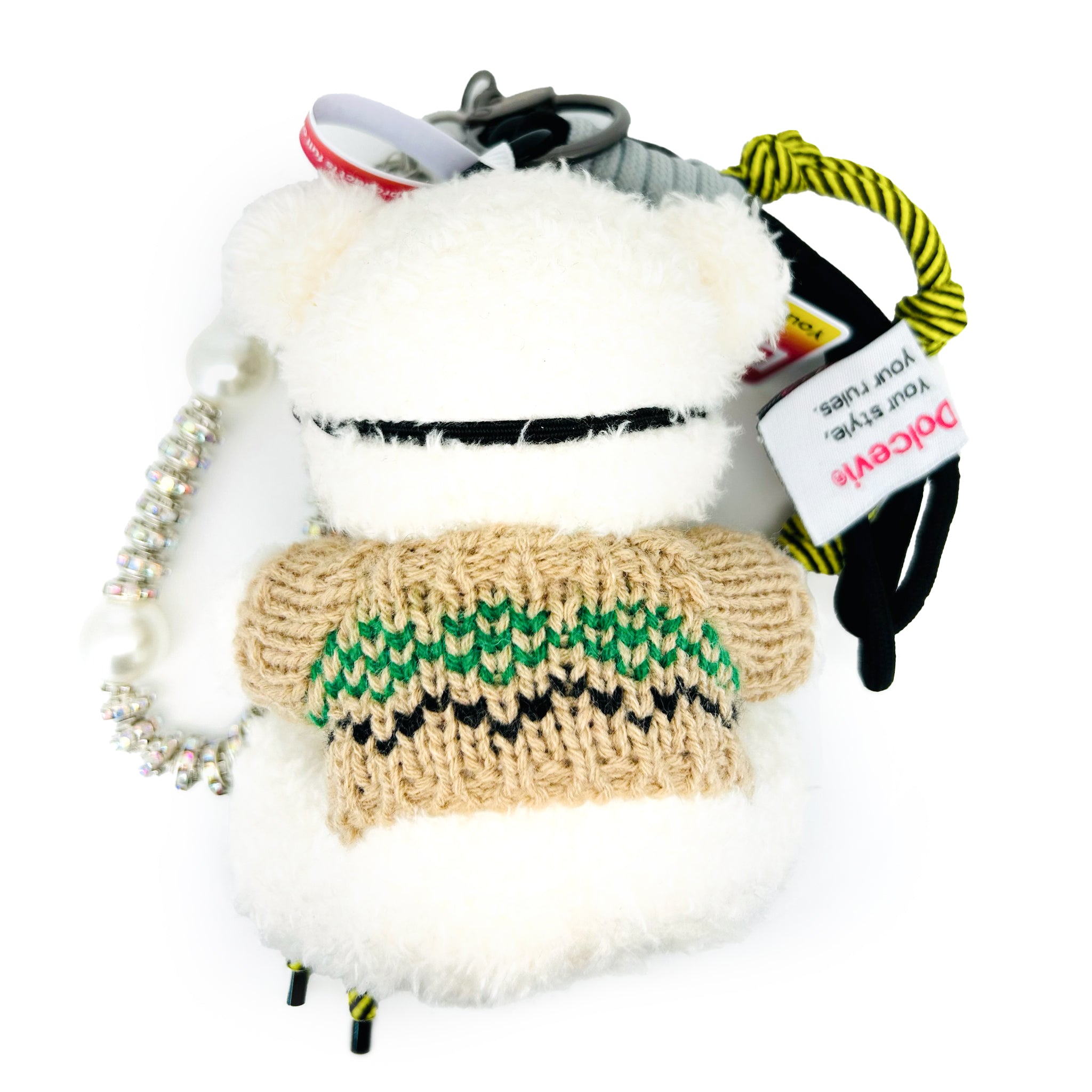 Adventure White Bear Charm