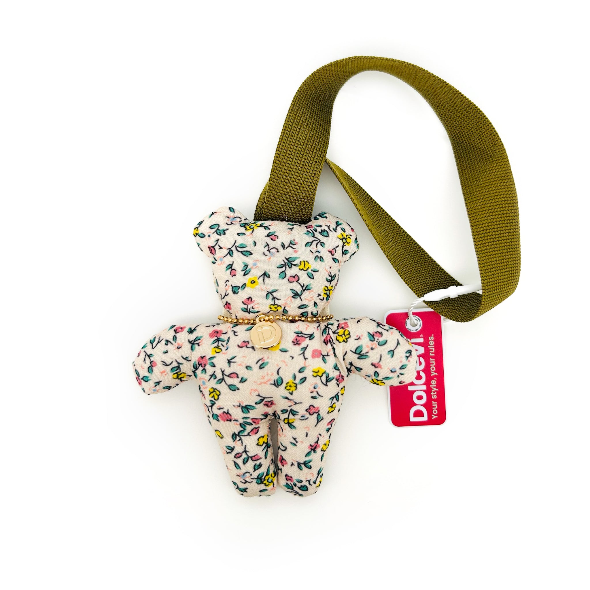 Floral Bear Charm