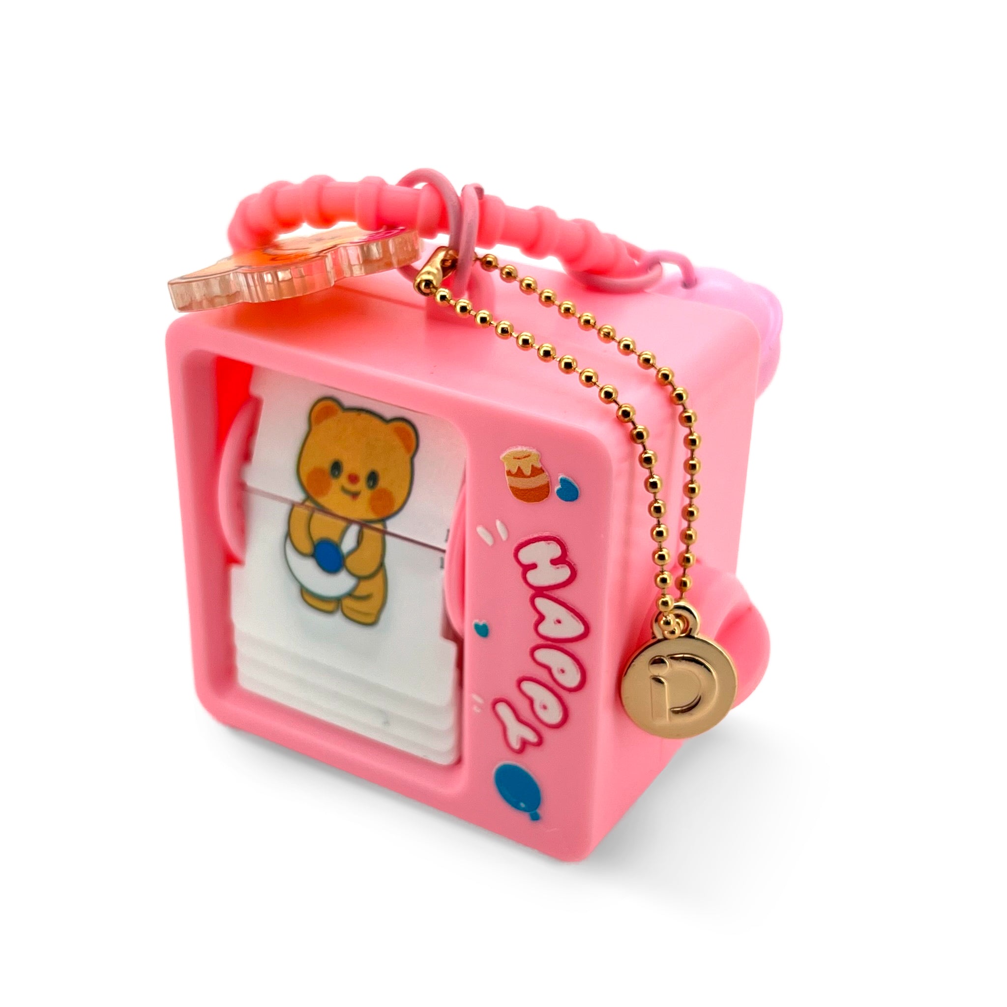 Pink Flip Dancing Charm