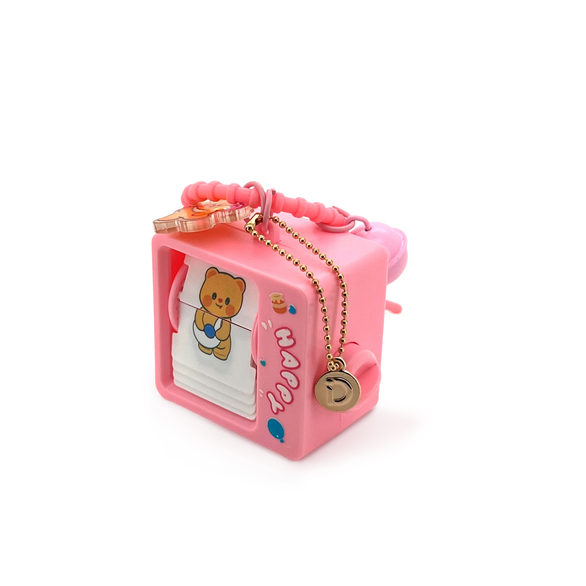 Pink Flip Dancing Charm