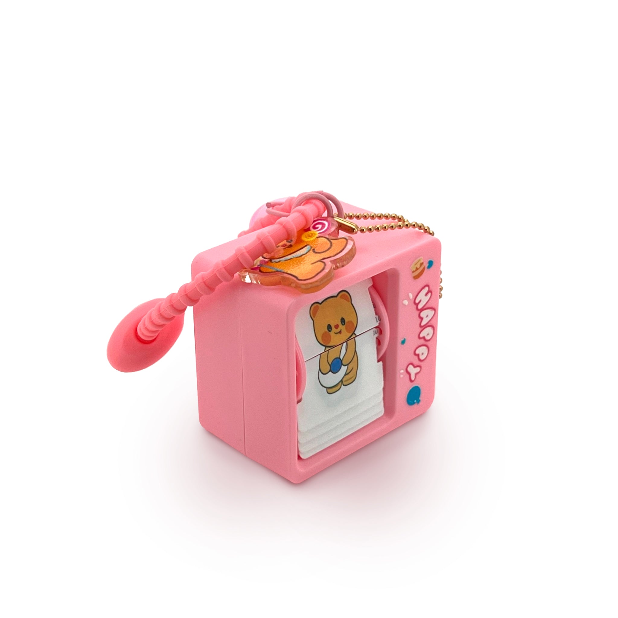 Pink Flip Dancing Charm