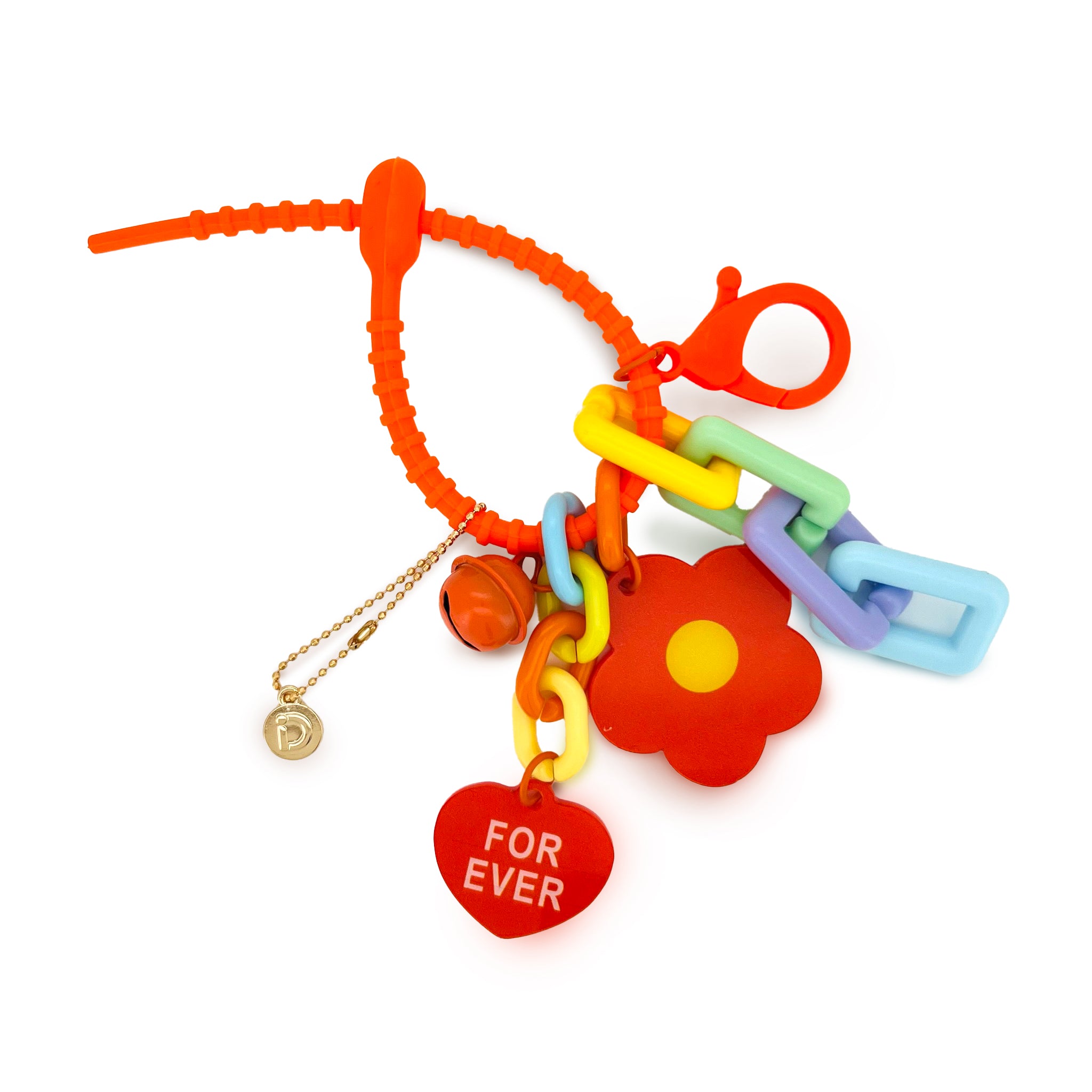 Orange Forever Bloom Charm
