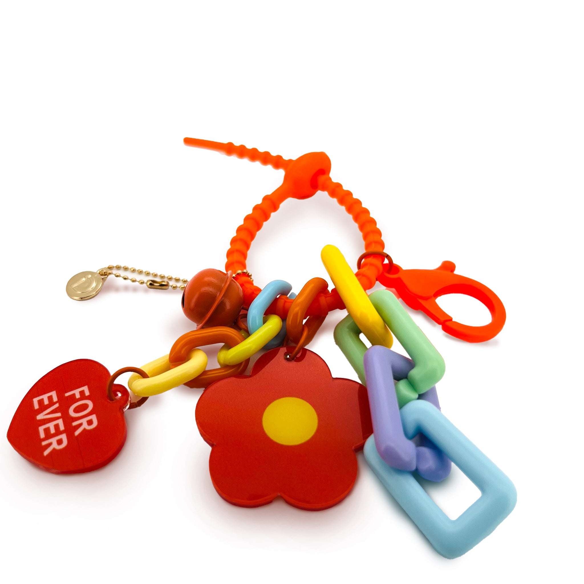 Orange Forever Bloom Charm