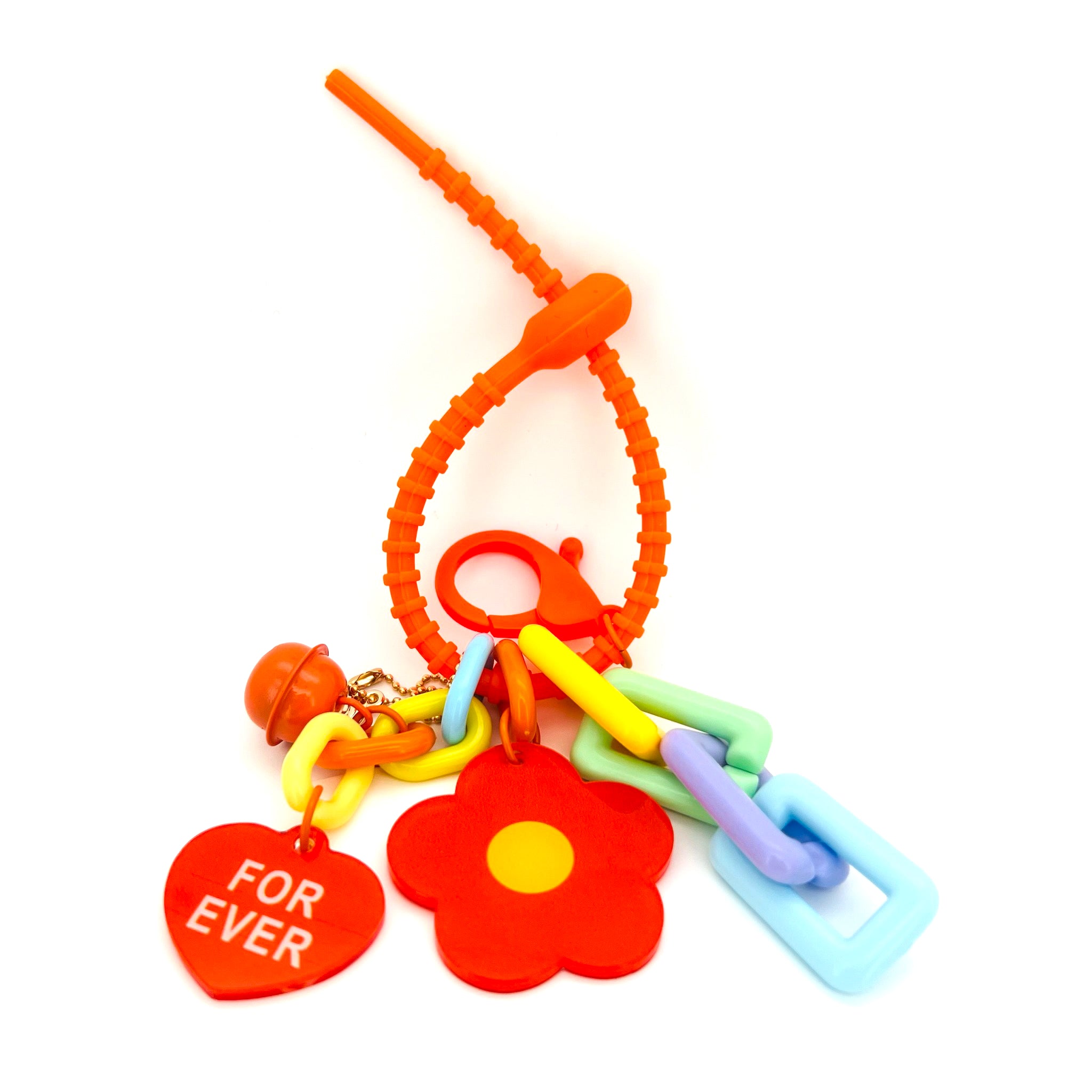 Orange Forever Bloom Charm