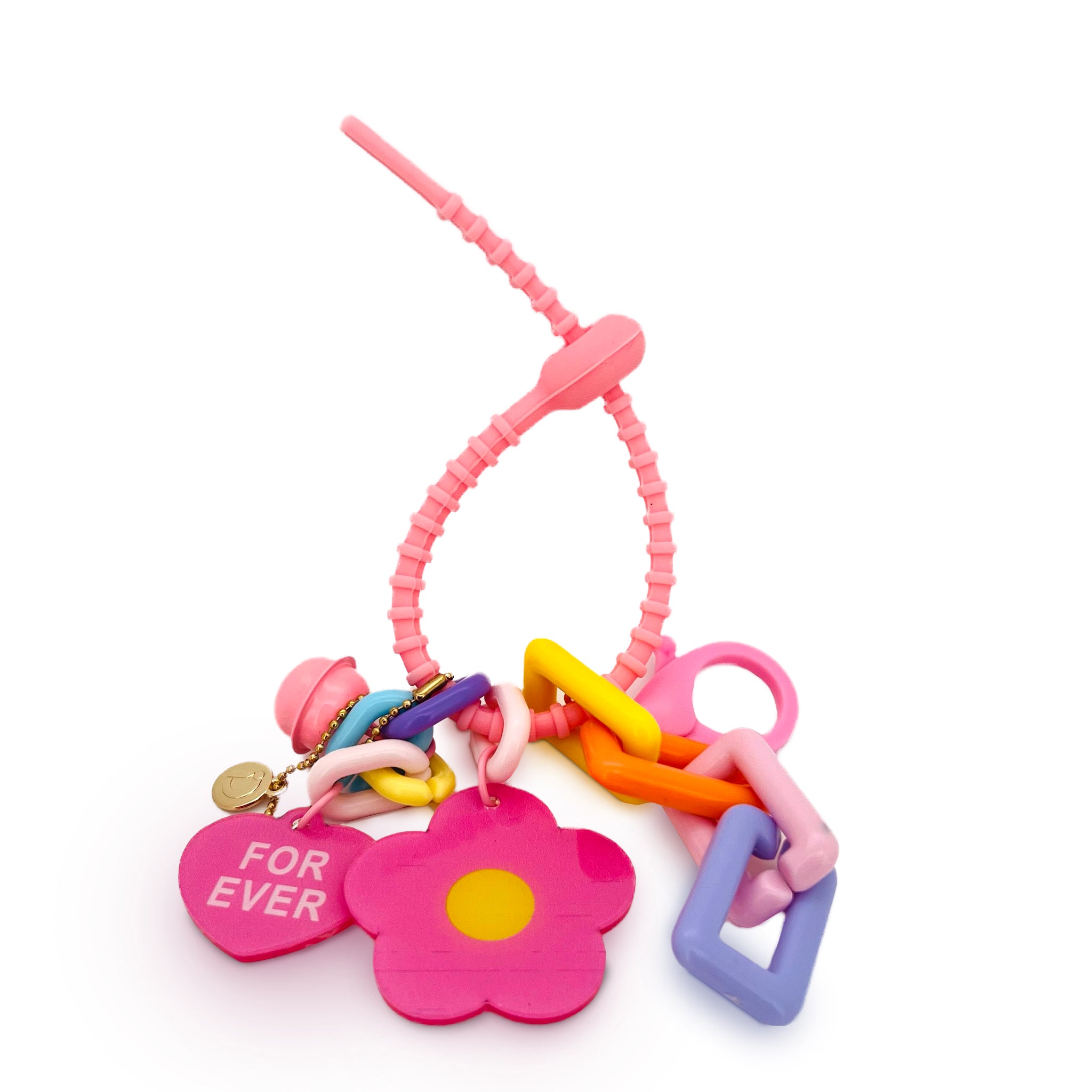 Pink Forever Bloom Charm