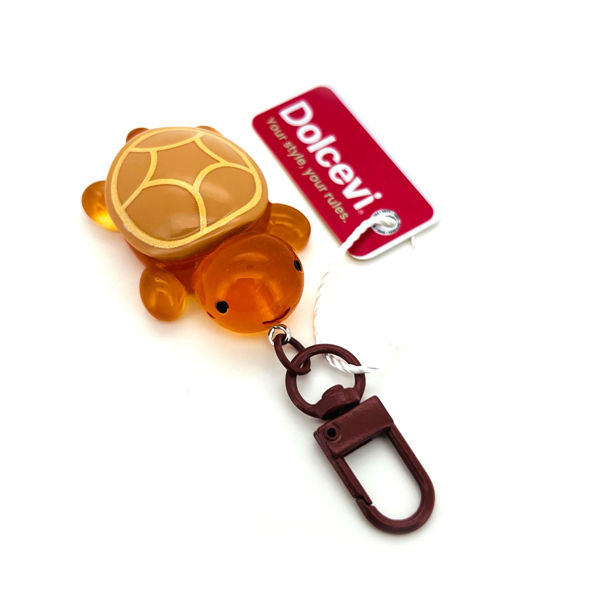 Caramel Turtle Charm