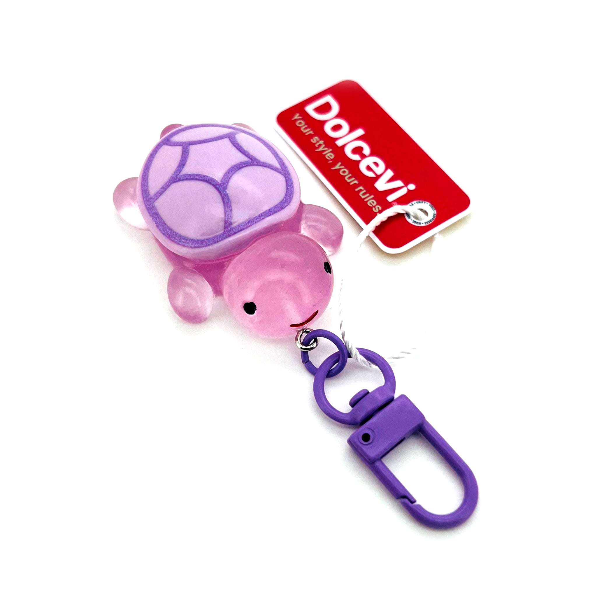 Lavender Turtle Charm
