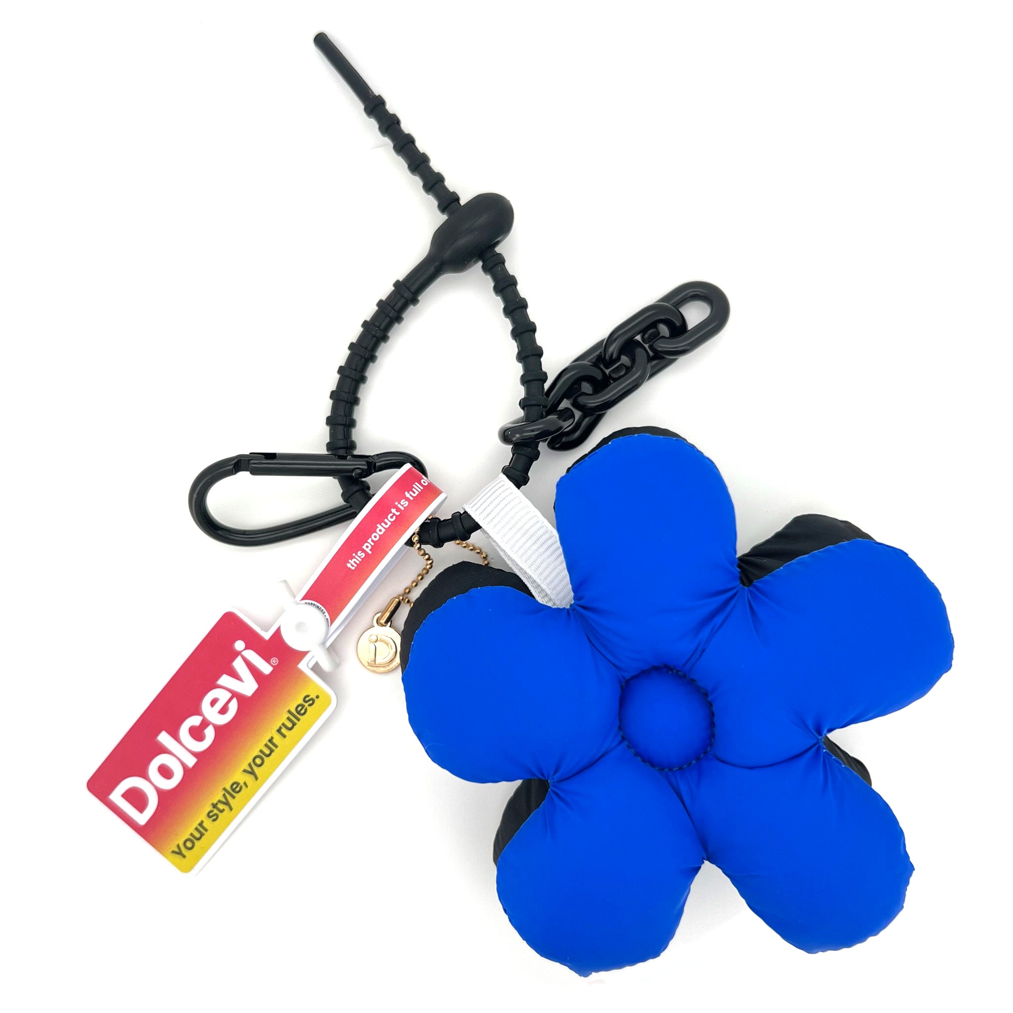 Blue Bloom Flower Charm