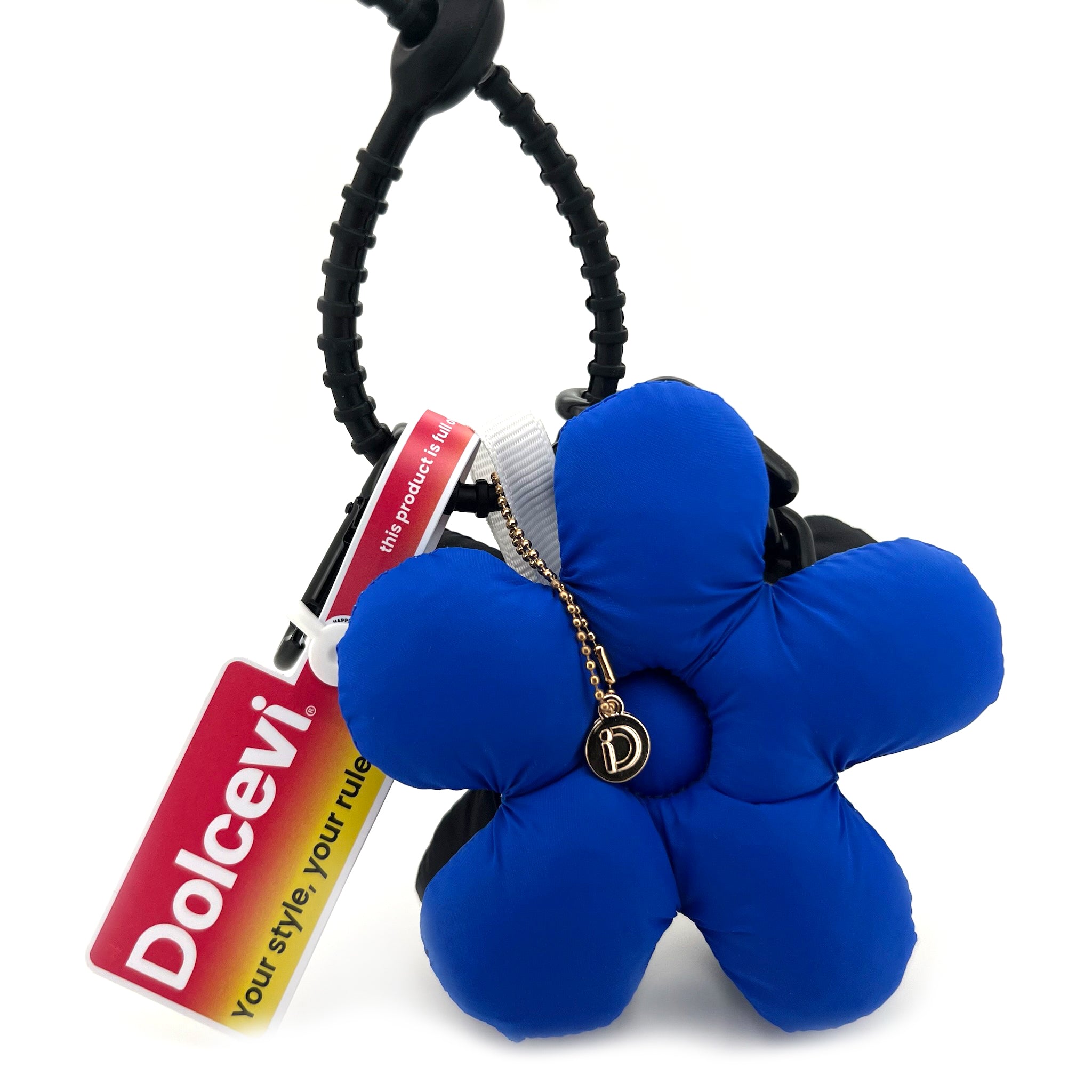 Blue Bloom Flower Charm