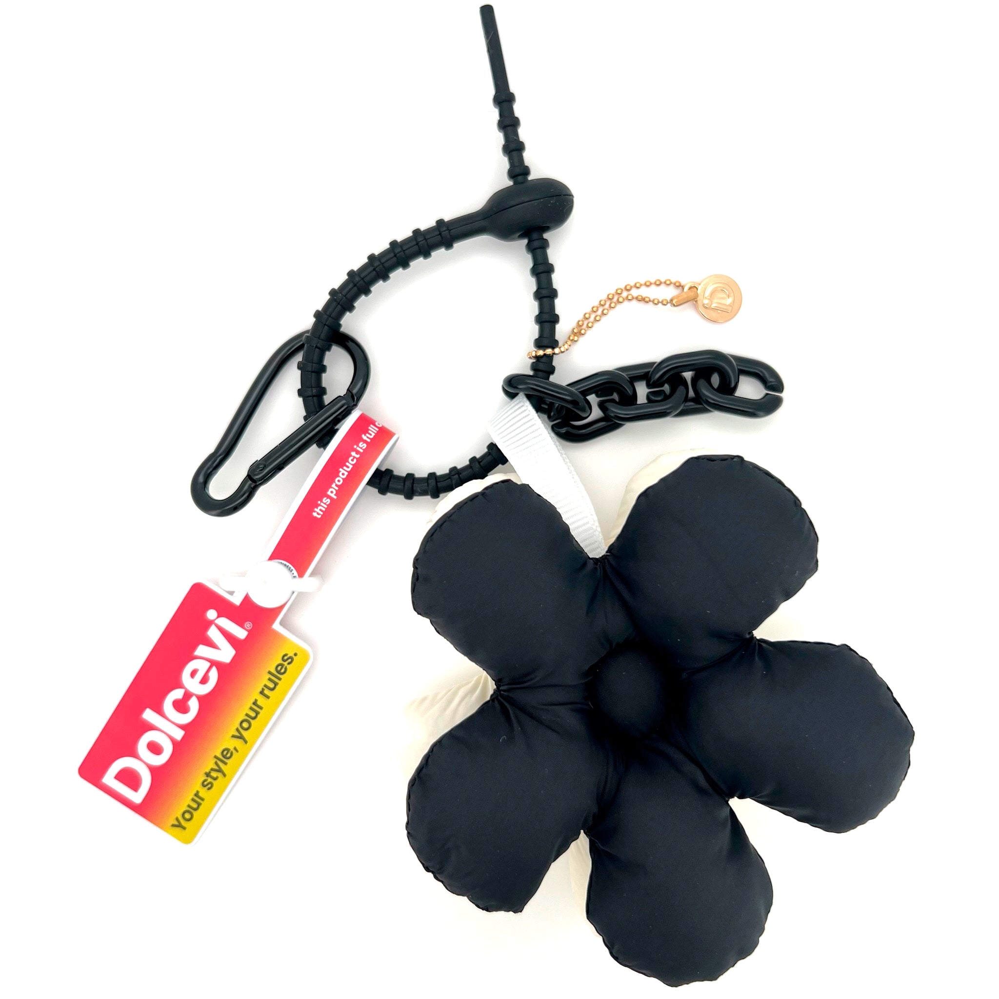 Midnight Bloom Flower Charm