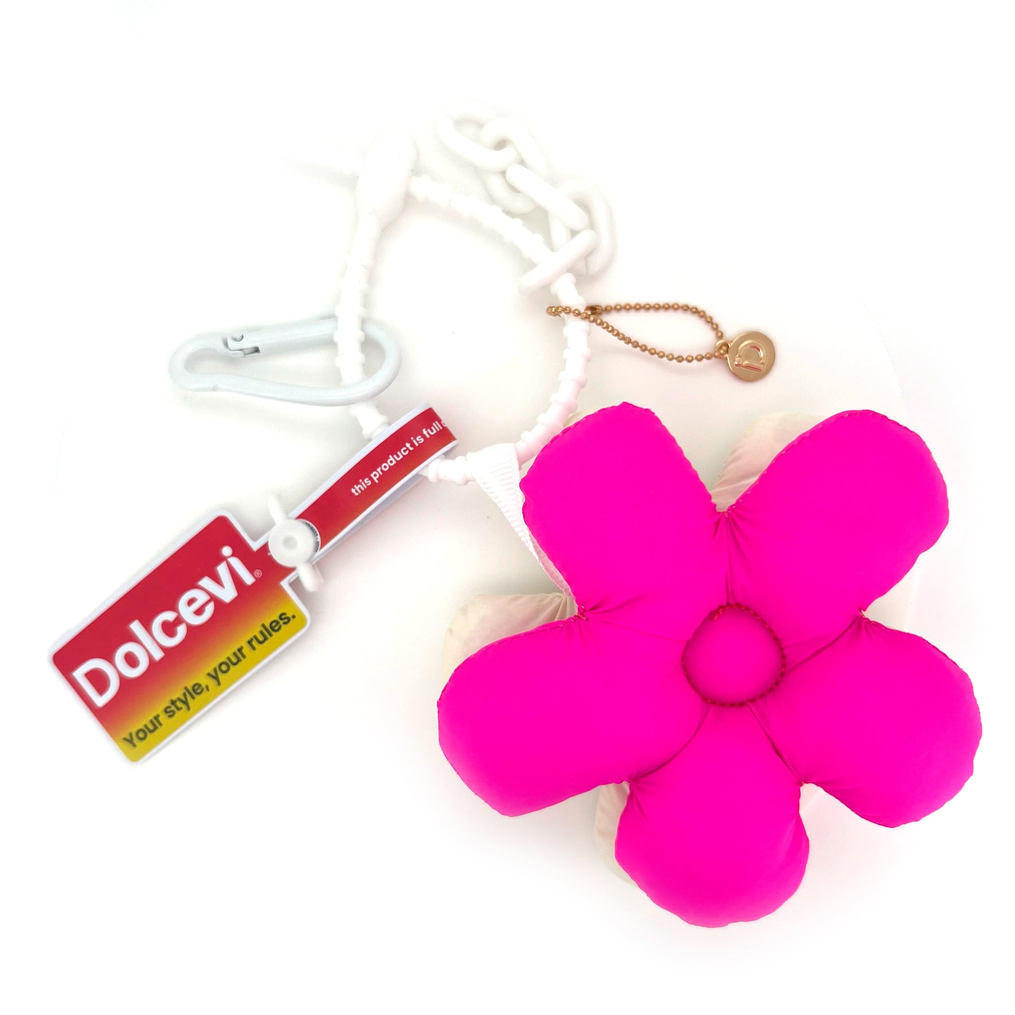 Pink Bloom Flower Charm