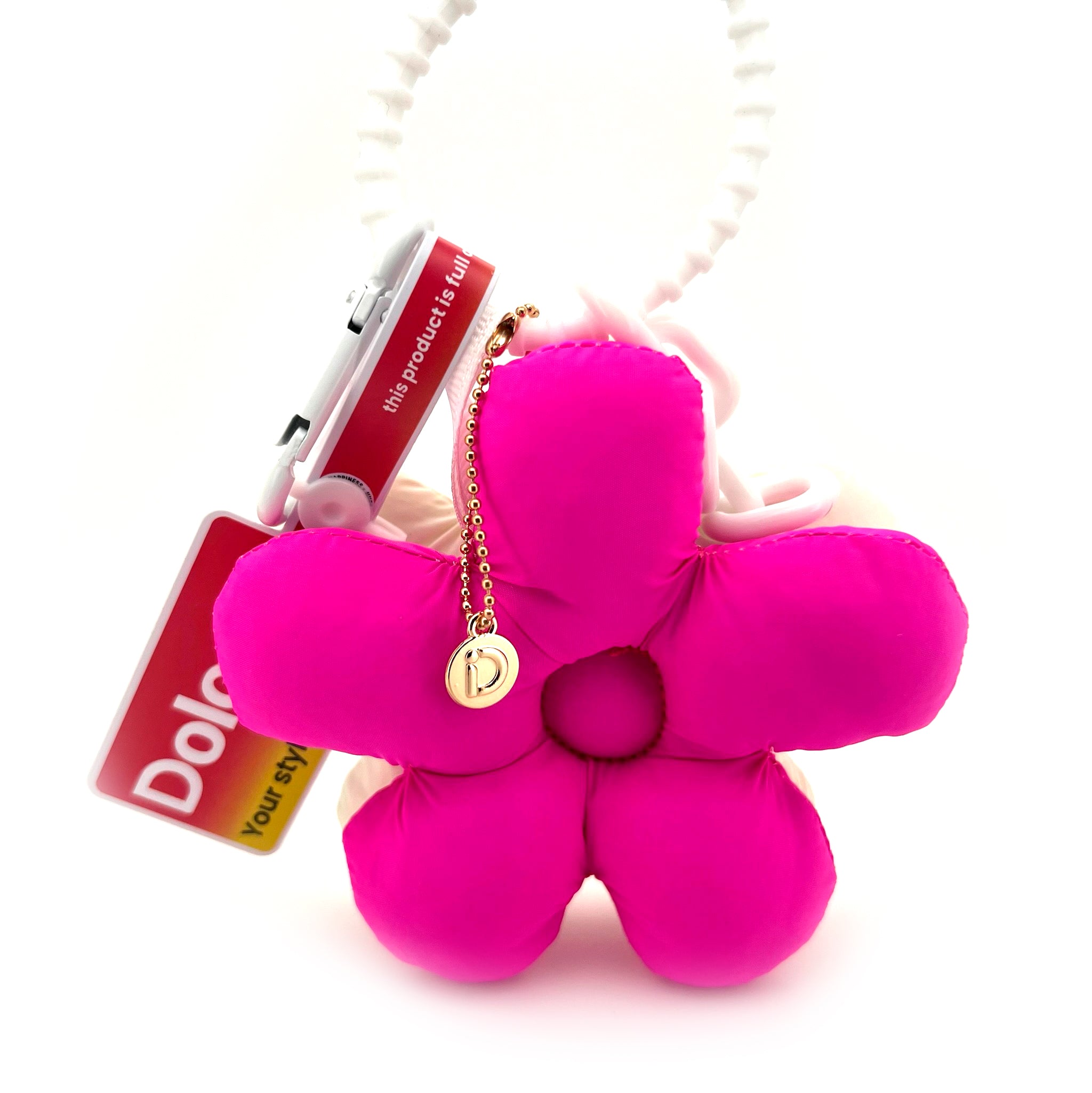 Pink Bloom Flower Charm