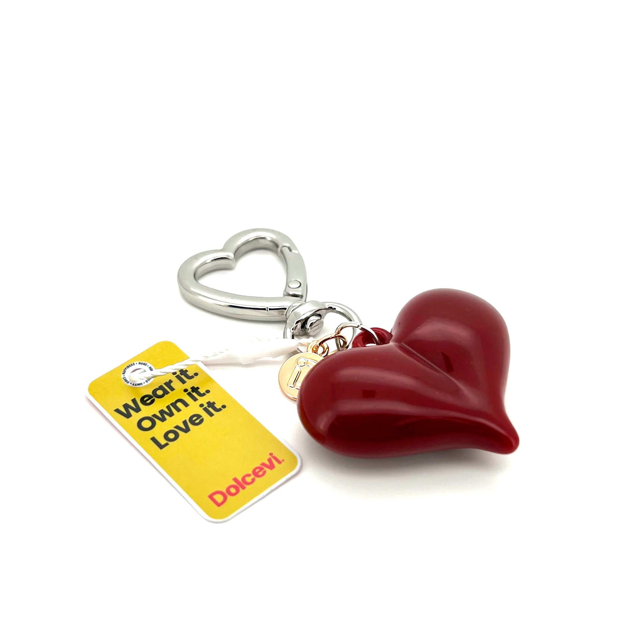 Crimson Heart Charm